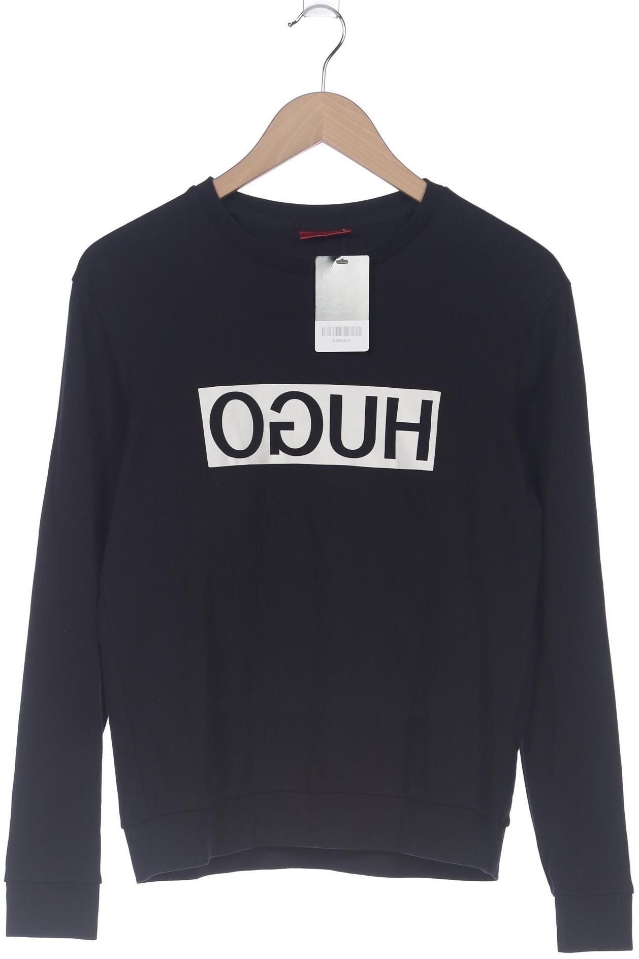 

Hugo by Hugo Boss Herren Sweatshirt, schwarz, Gr. 46
