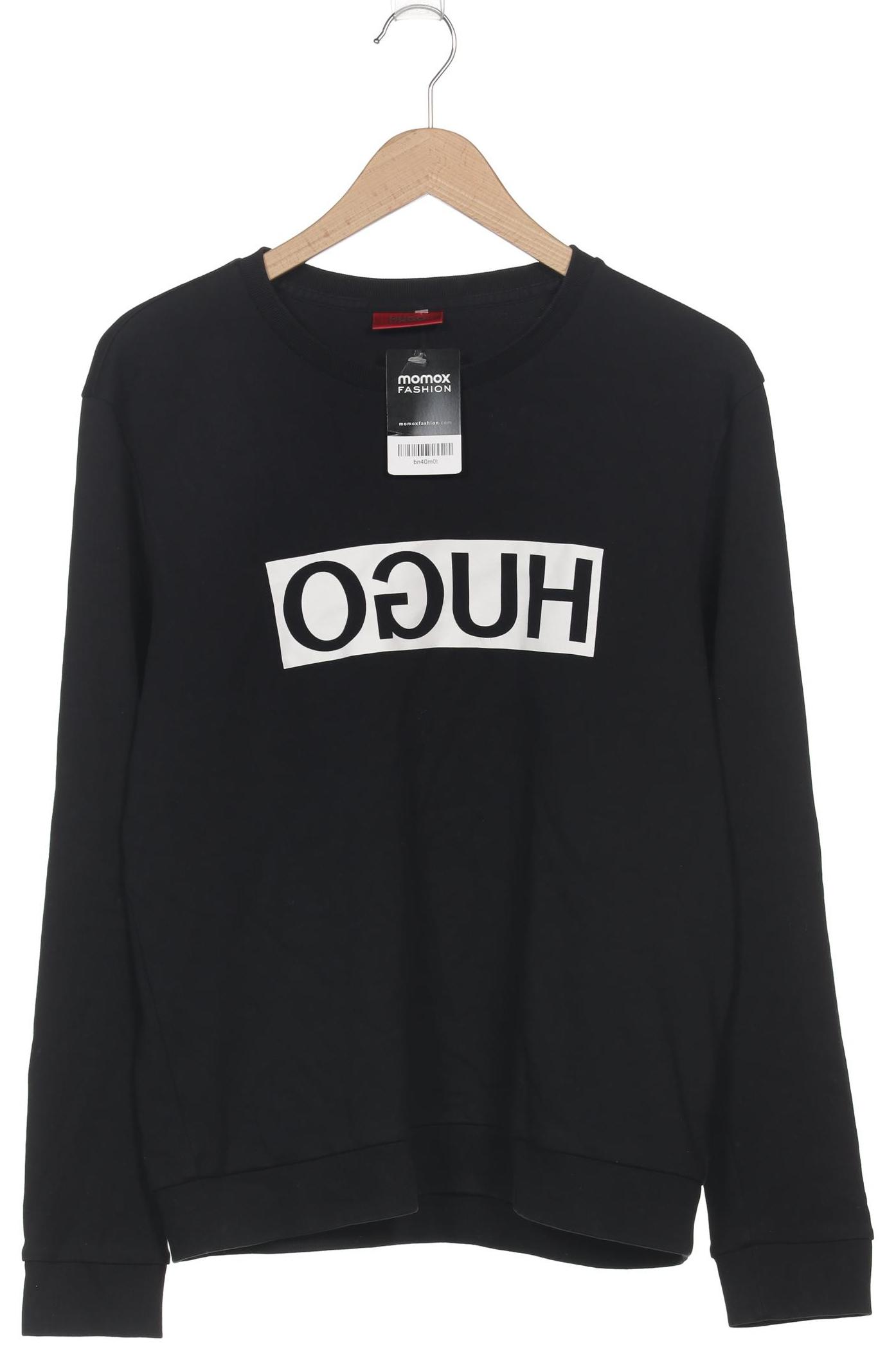 

Hugo by Hugo Boss Herren Sweatshirt, schwarz, Gr. 48