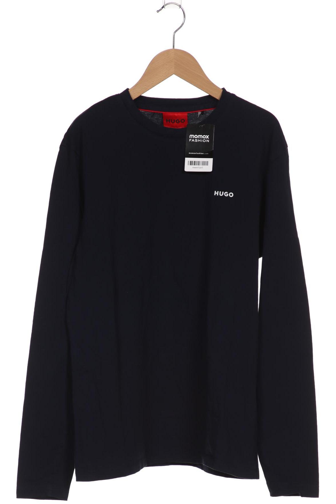 

Hugo by Hugo Boss Herren Langarmshirt, marineblau, Gr. 46