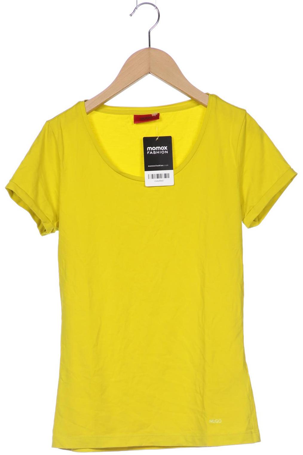 

Hugo by Hugo Boss Damen T-Shirt, gelb, Gr. 38