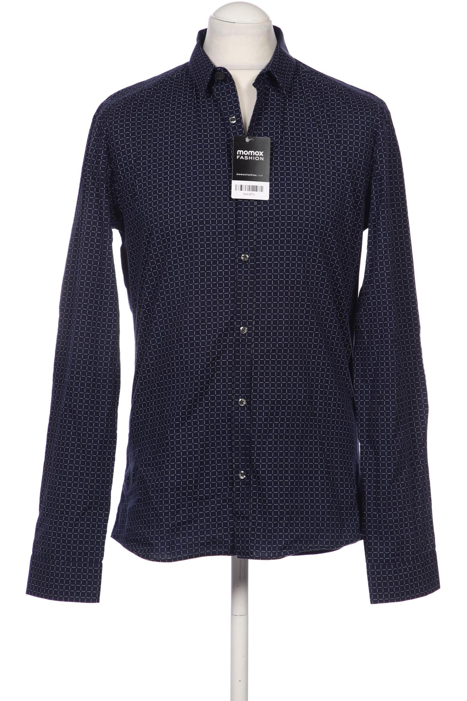 

HUGO by Hugo Boss Herren Hemd, marineblau