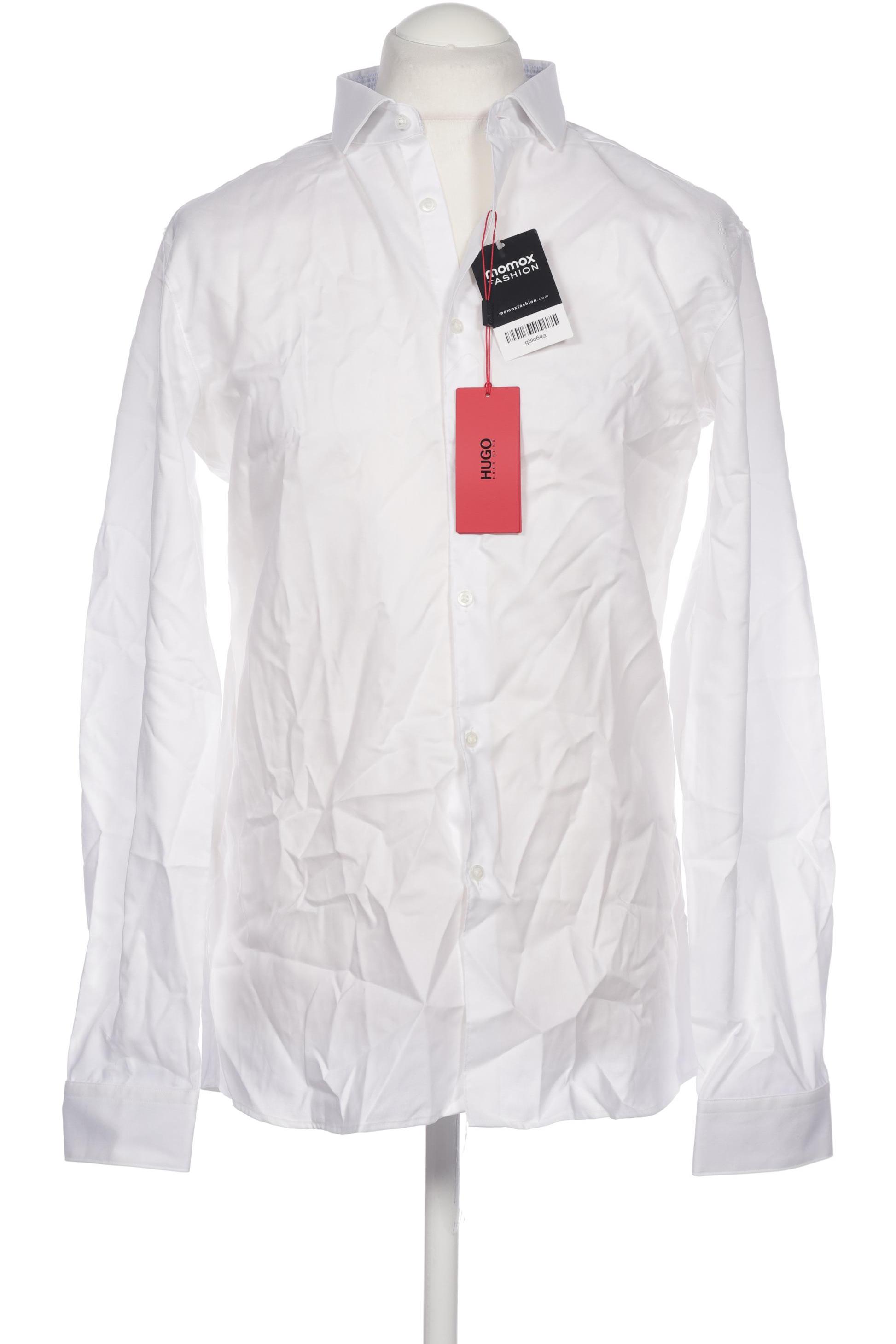 

Hugo by Hugo Boss Herren Hemd, weiß, Gr. 52