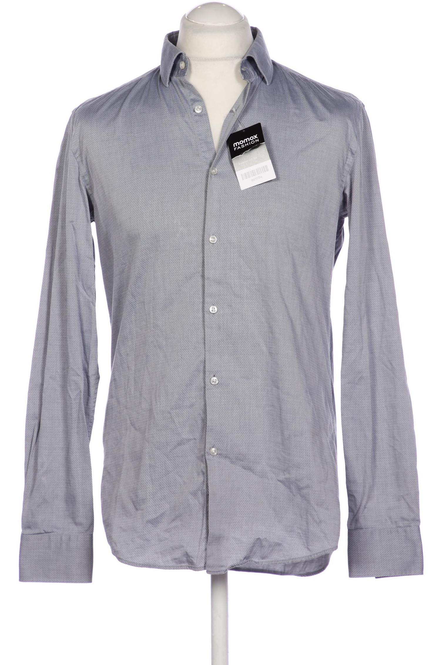 

Hugo by Hugo Boss Herren Hemd, grau, Gr. 48