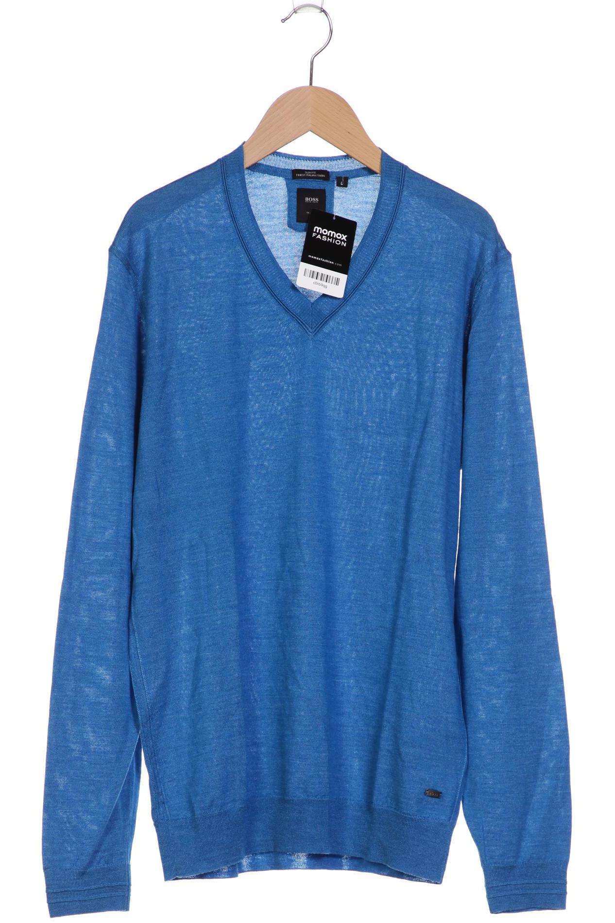 

Hugo by Hugo Boss Herren Pullover, blau, Gr. 52