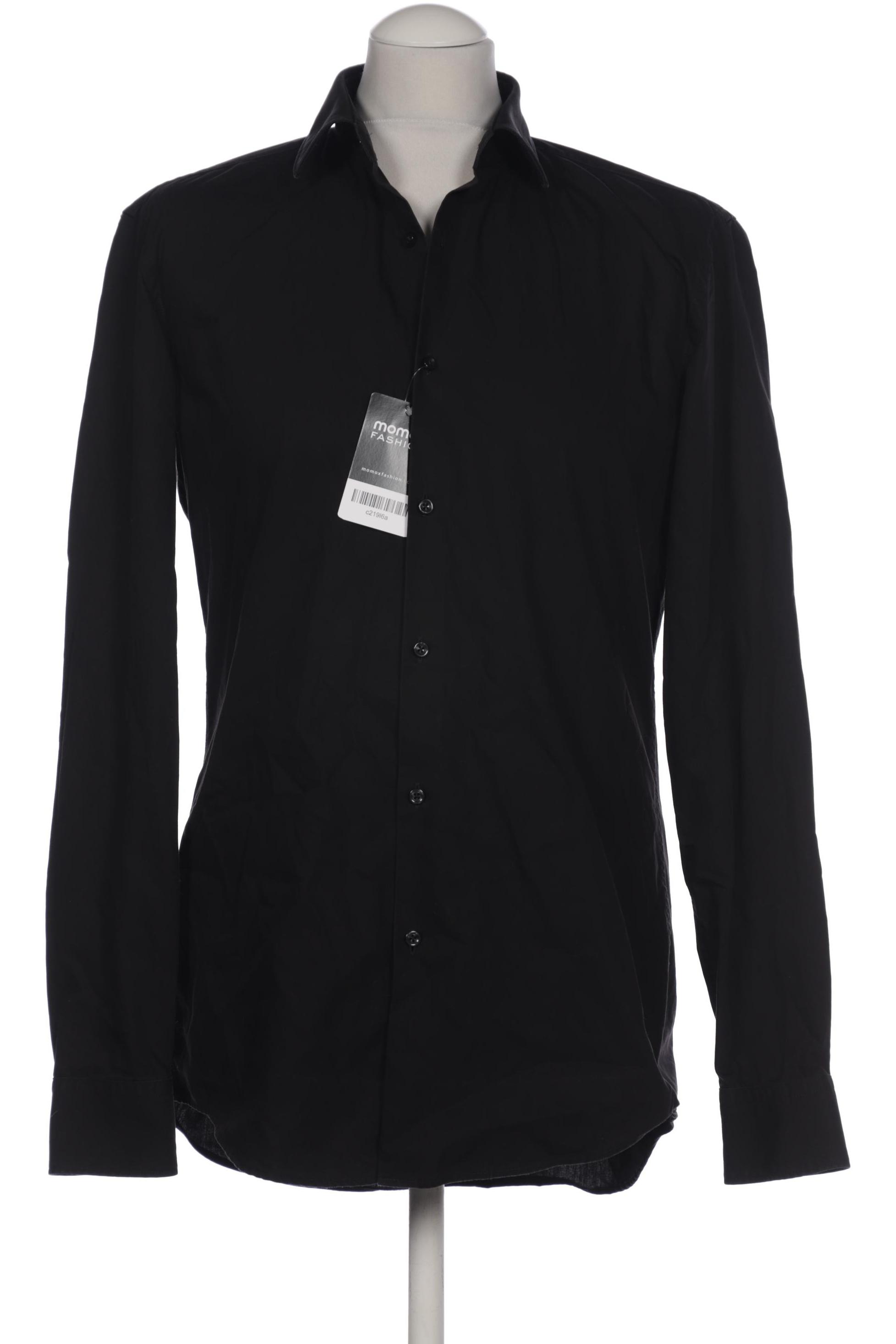 

Hugo by Hugo Boss Herren Hemd, schwarz, Gr. 48