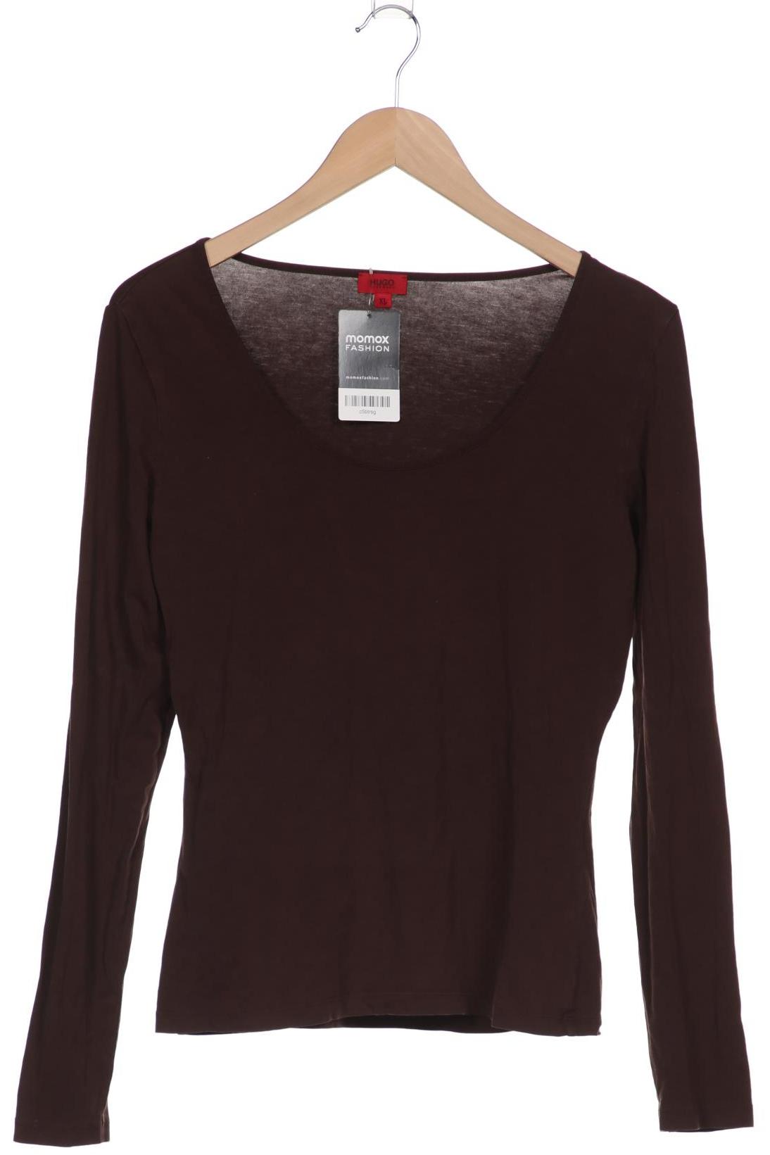 

HUGO by Hugo Boss Damen Langarmshirt, braun