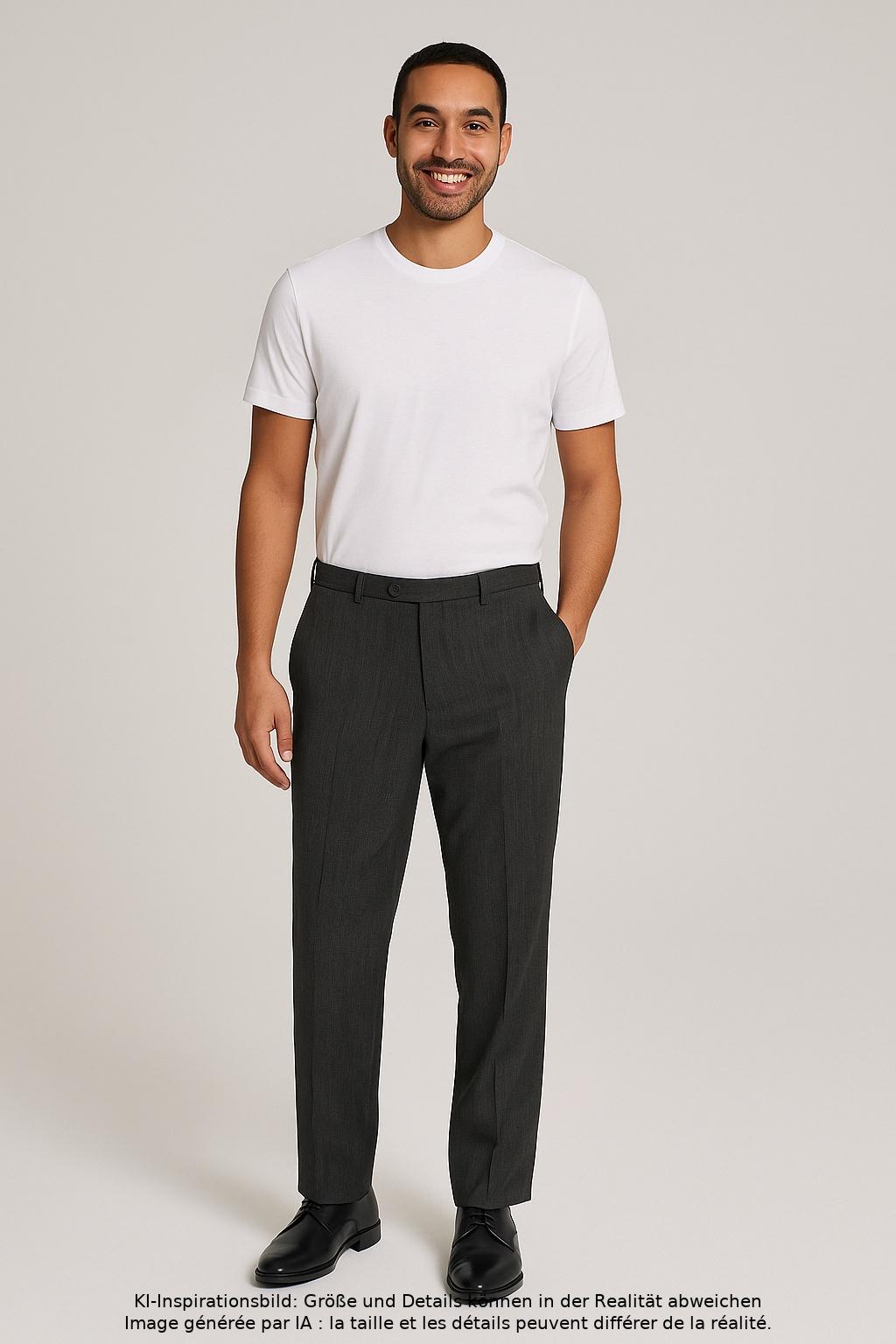 

Hugo by Hugo Boss Herren Stoffhose, grau, Gr. 38