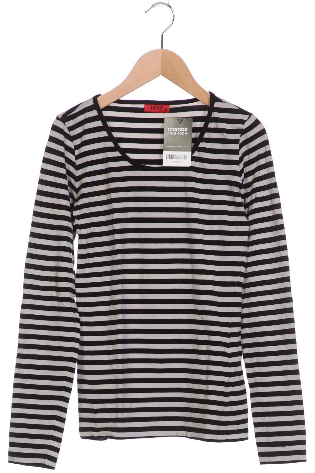 

Hugo by Hugo Boss Damen Langarmshirt, schwarz, Gr. 36