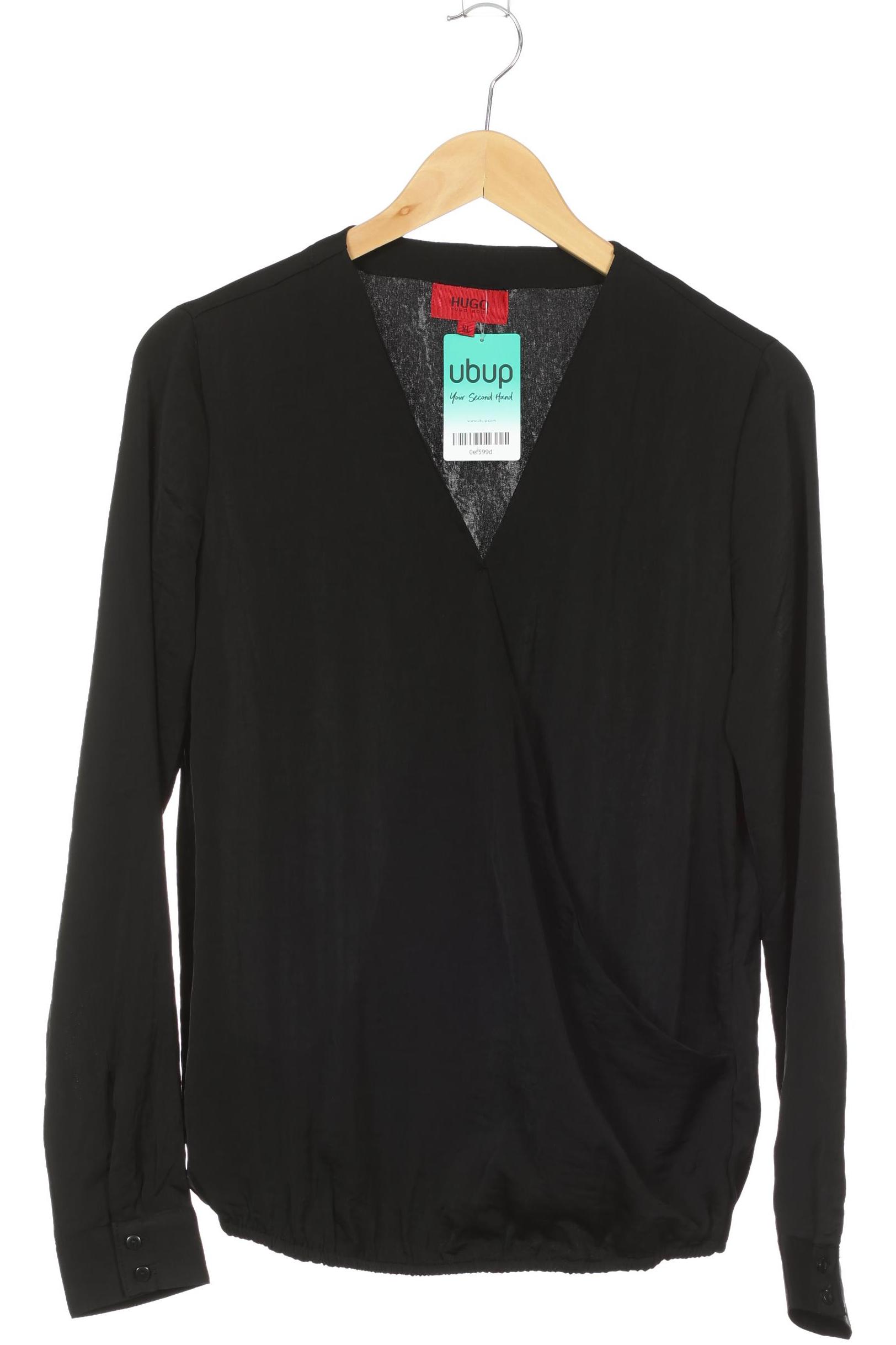 

Hugo by Hugo Boss Damen Langarmshirt, schwarz, Gr. 44