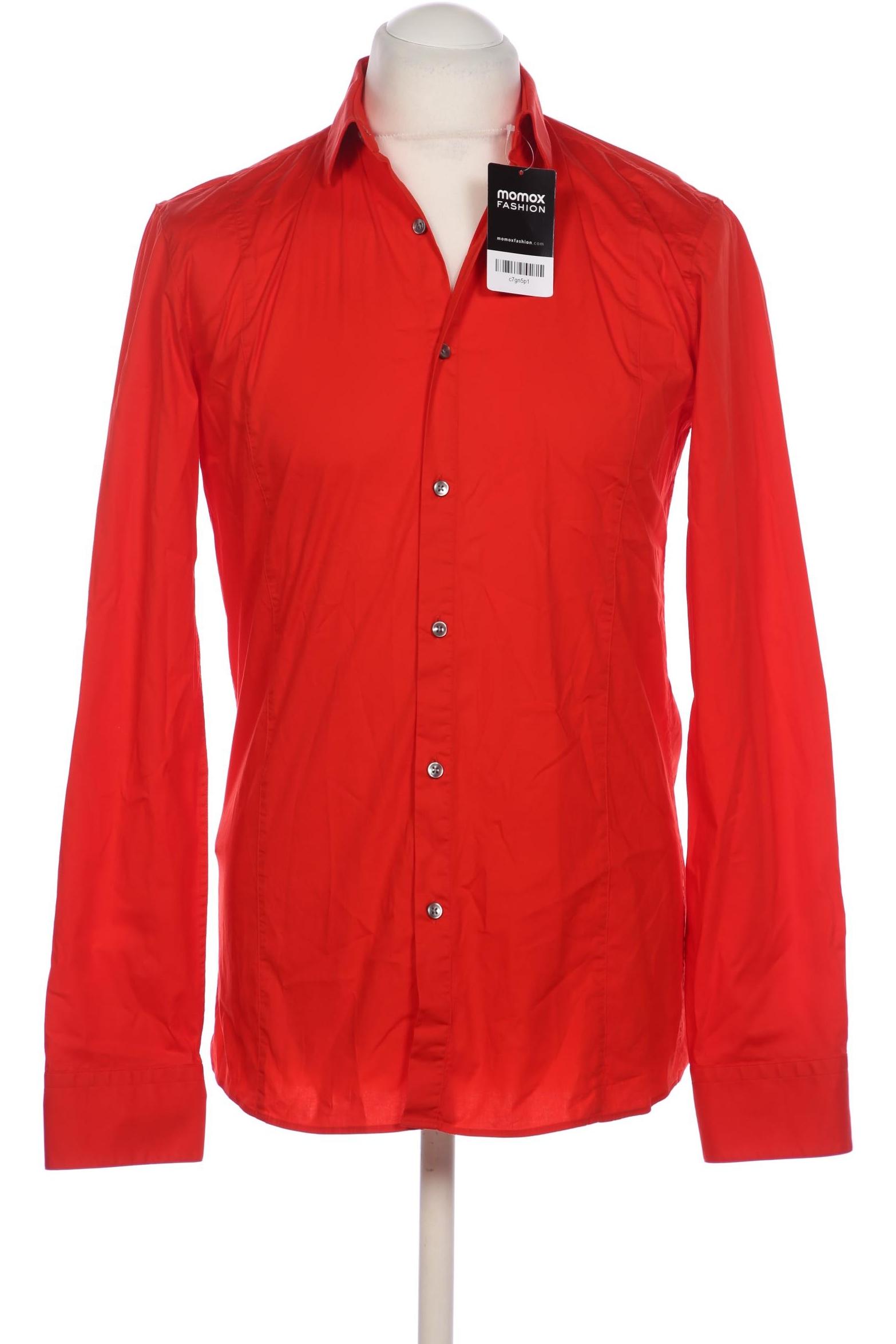

Hugo by Hugo Boss Herren Hemd, rot, Gr. 48