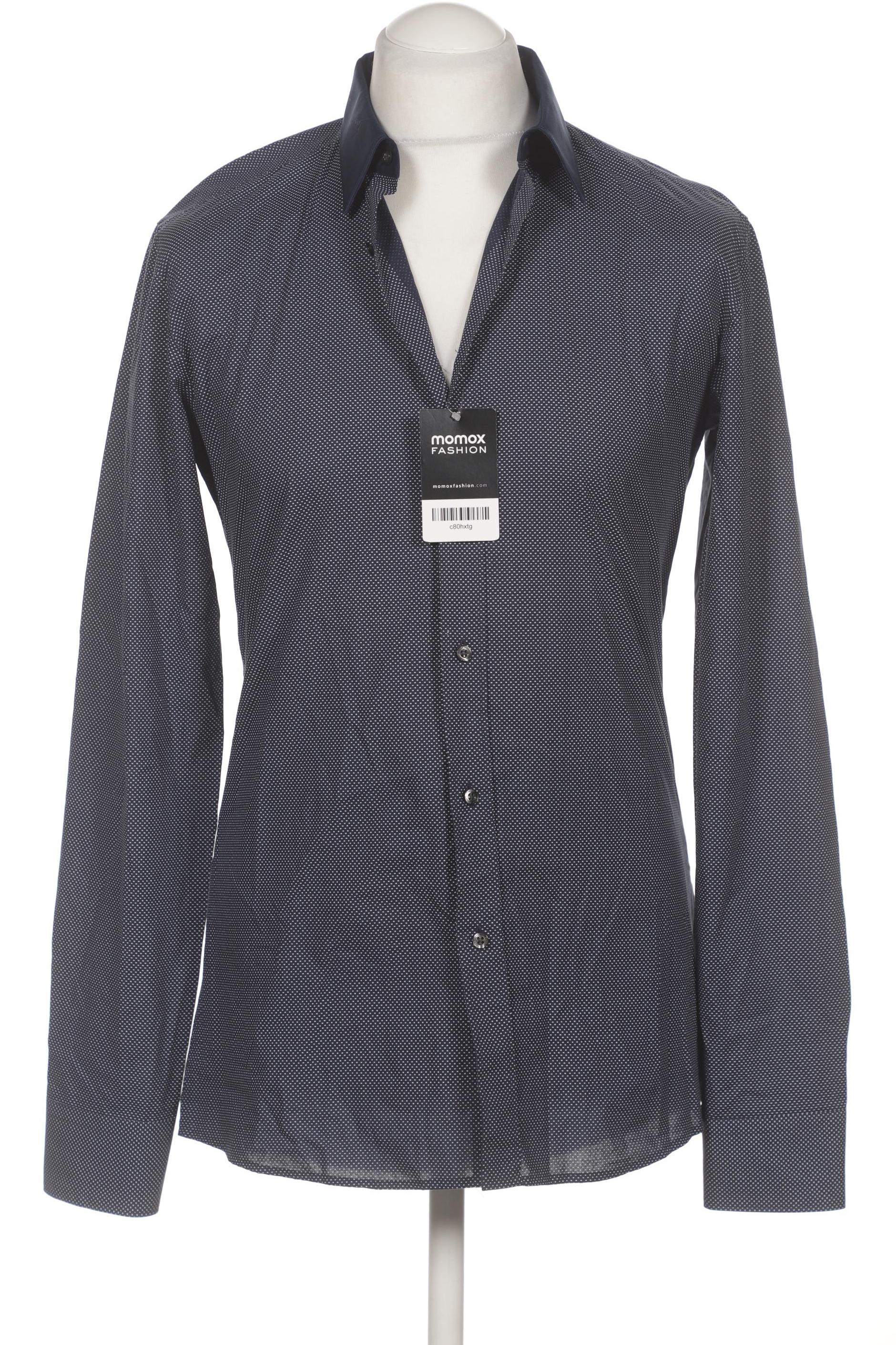 

Hugo by Hugo Boss Herren Hemd, marineblau, Gr. 48