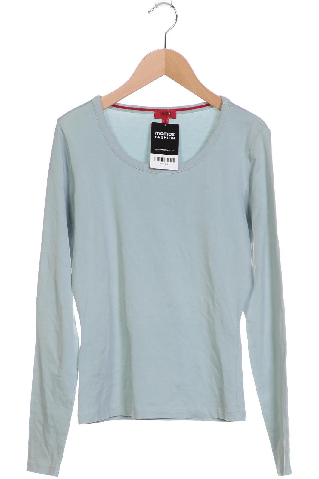 

Hugo by Hugo Boss Damen Langarmshirt, blau, Gr. 36
