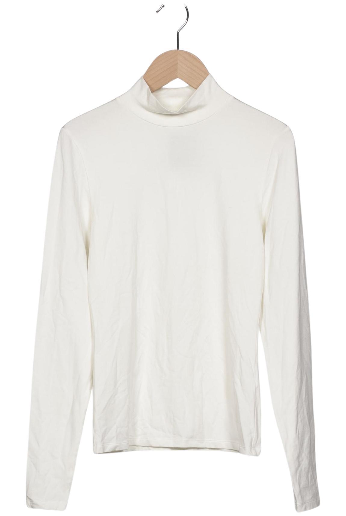 

Hugo by Hugo Boss Damen Langarmshirt, weiß, Gr. 34