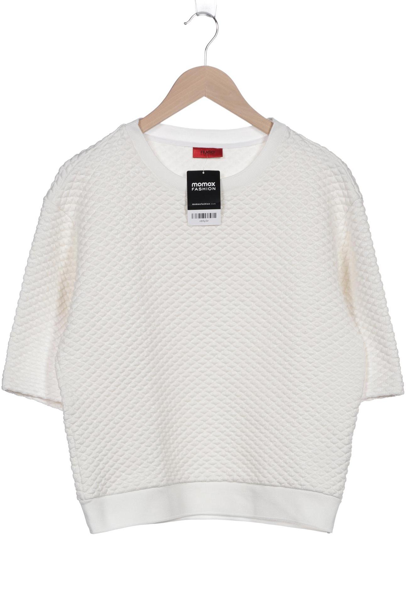 

Hugo by Hugo Boss Damen Sweatshirt, weiß, Gr. 36