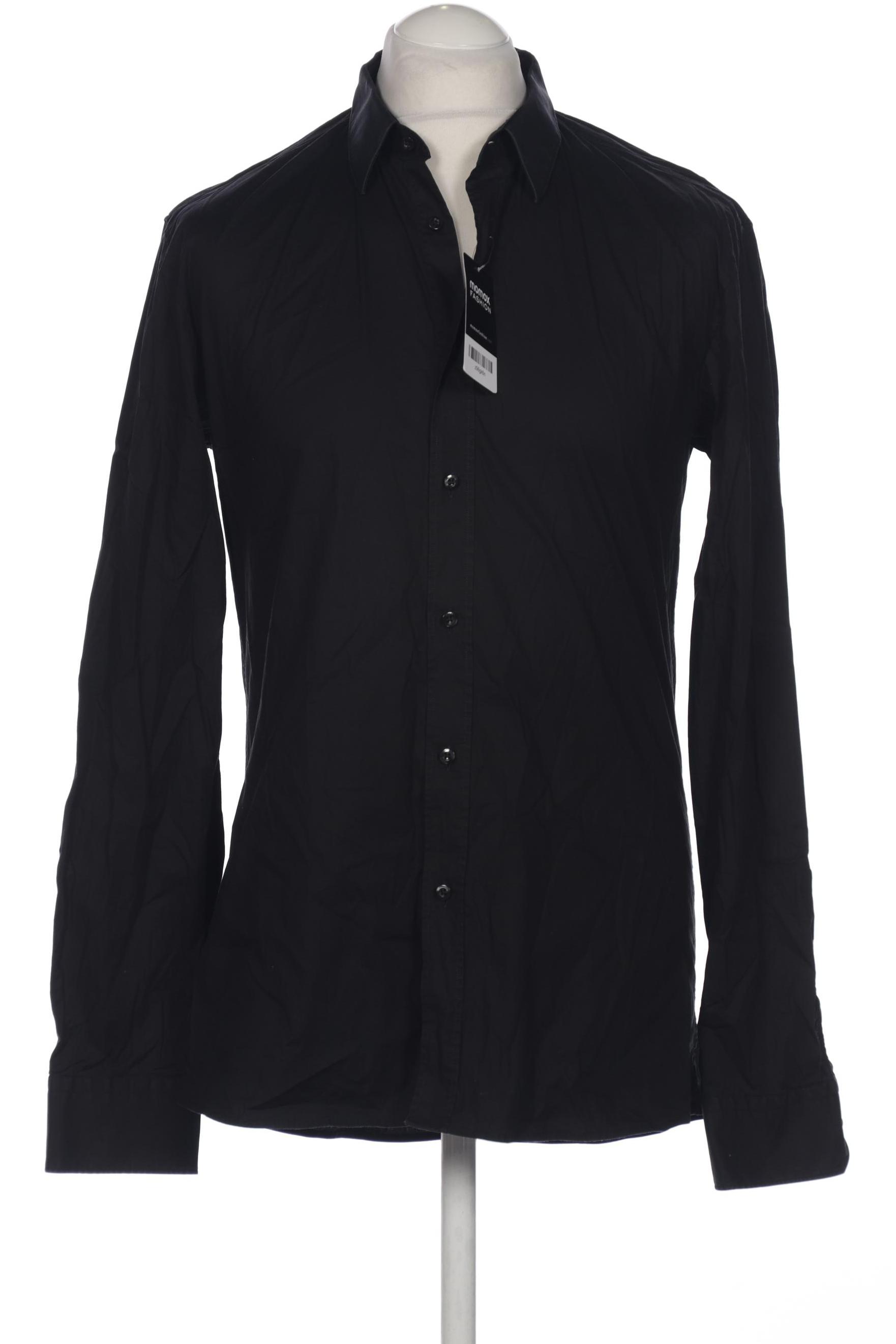 

Hugo by Hugo Boss Herren Hemd, schwarz, Gr. 52