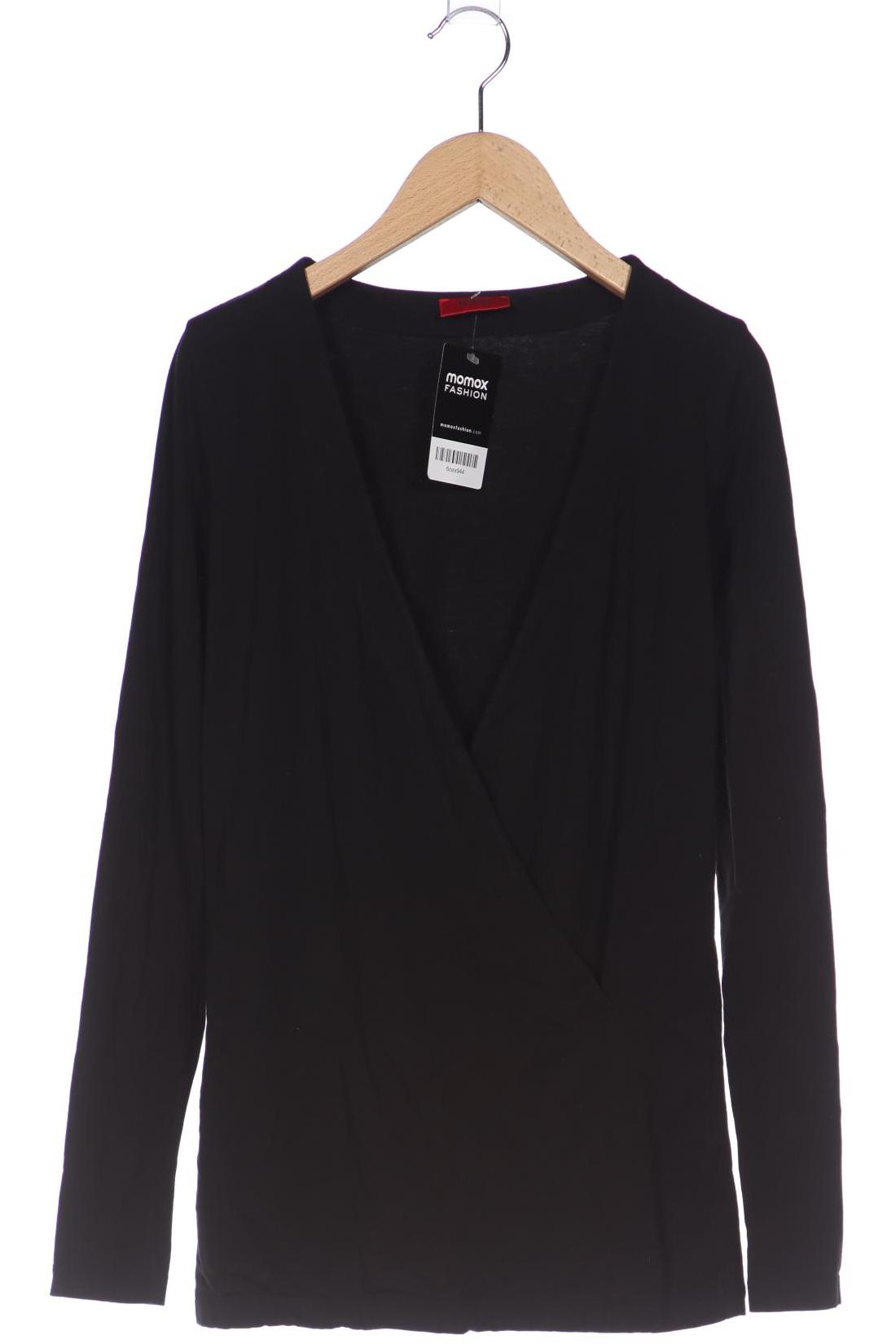 

Hugo by Hugo Boss Damen Langarmshirt, schwarz, Gr. 34