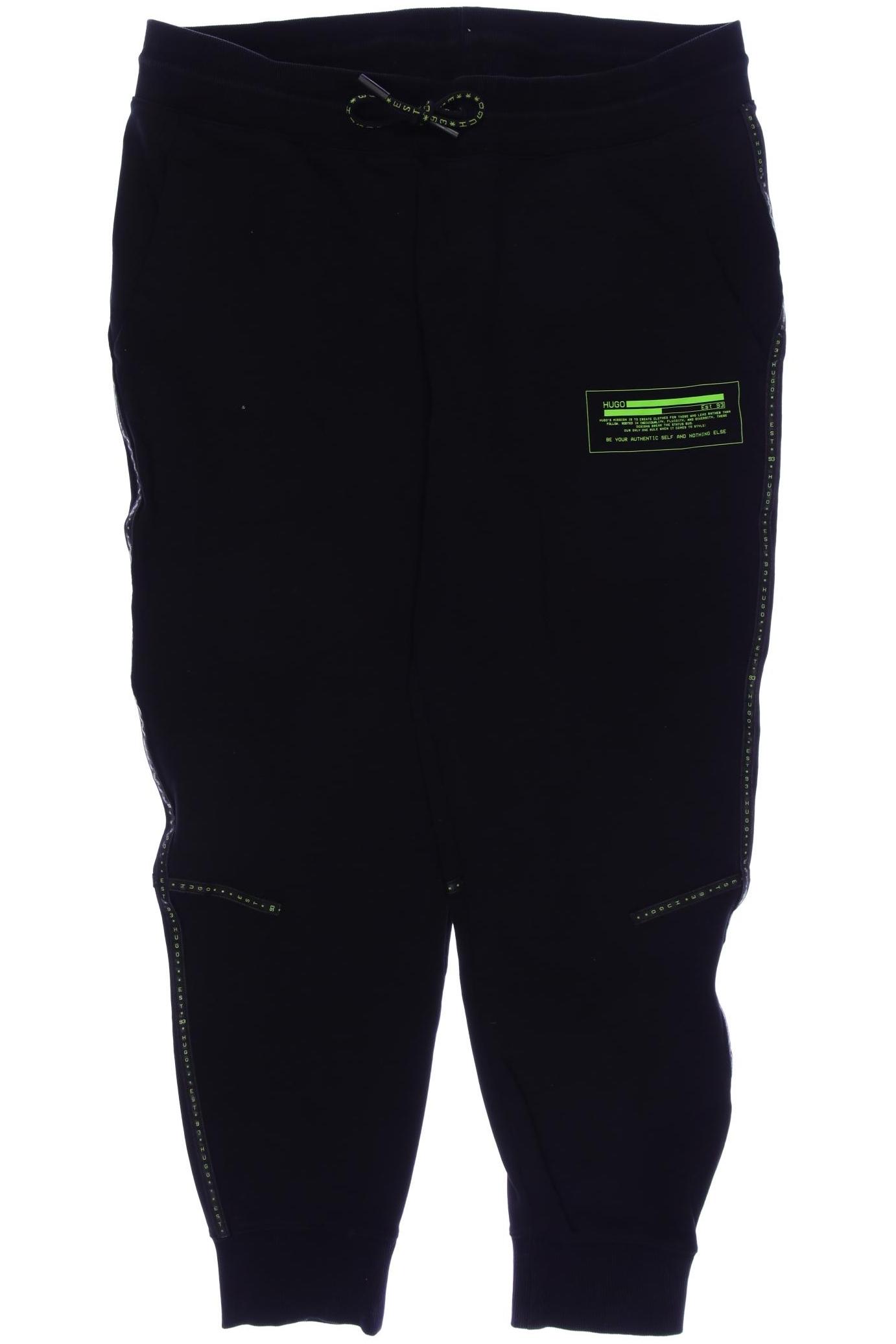 

Hugo by Hugo Boss Herren Stoffhose, schwarz, Gr. 0