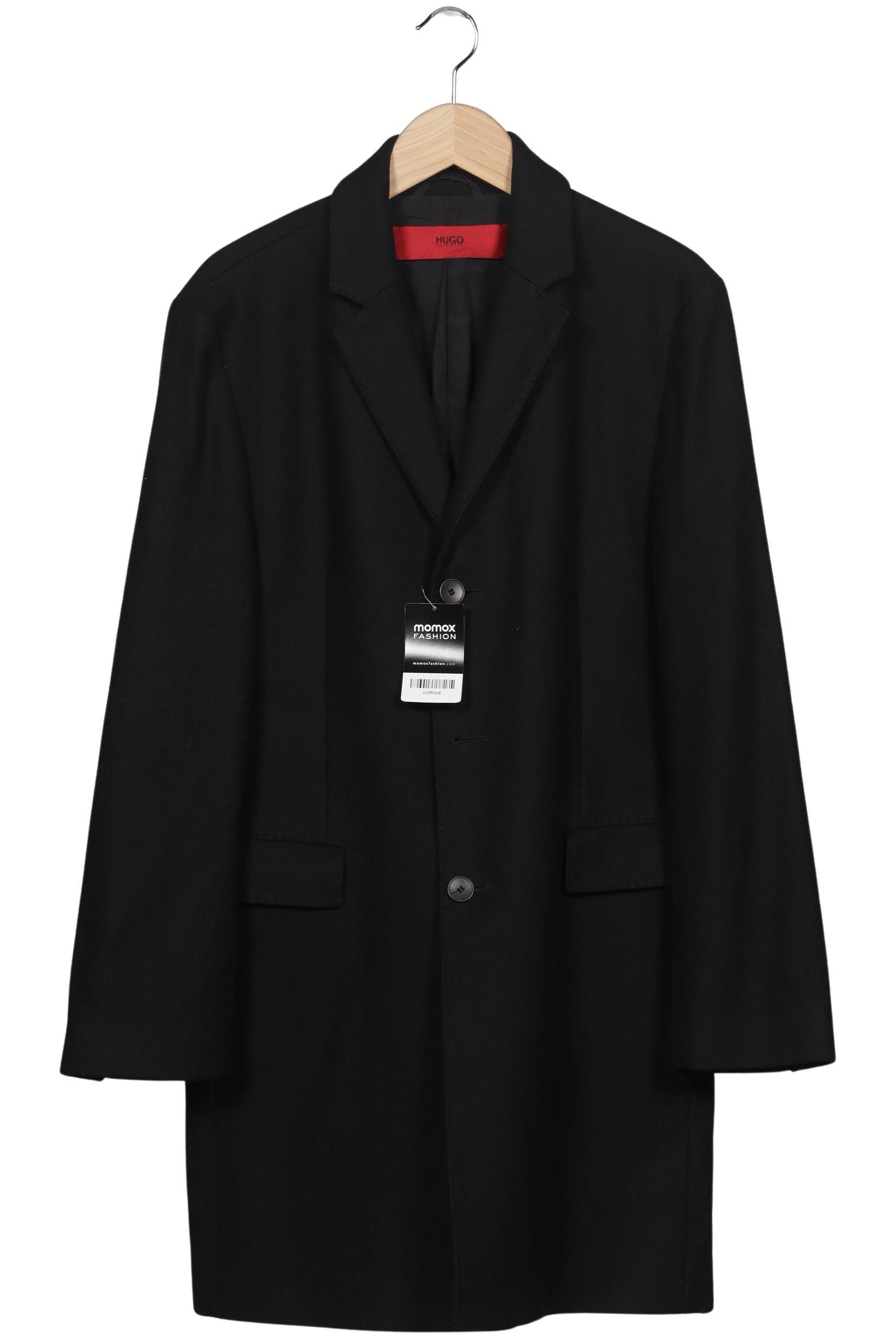 

Hugo by Hugo Boss Herren Mantel, schwarz, Gr. 46