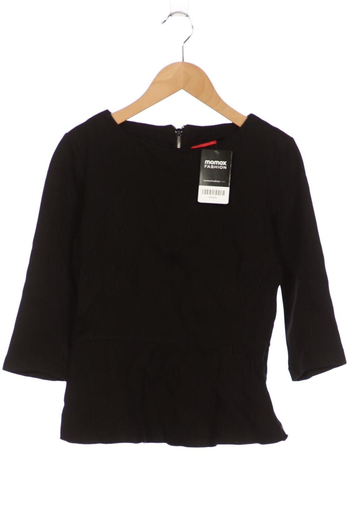 

Hugo by Hugo Boss Damen Langarmshirt, schwarz, Gr. 36