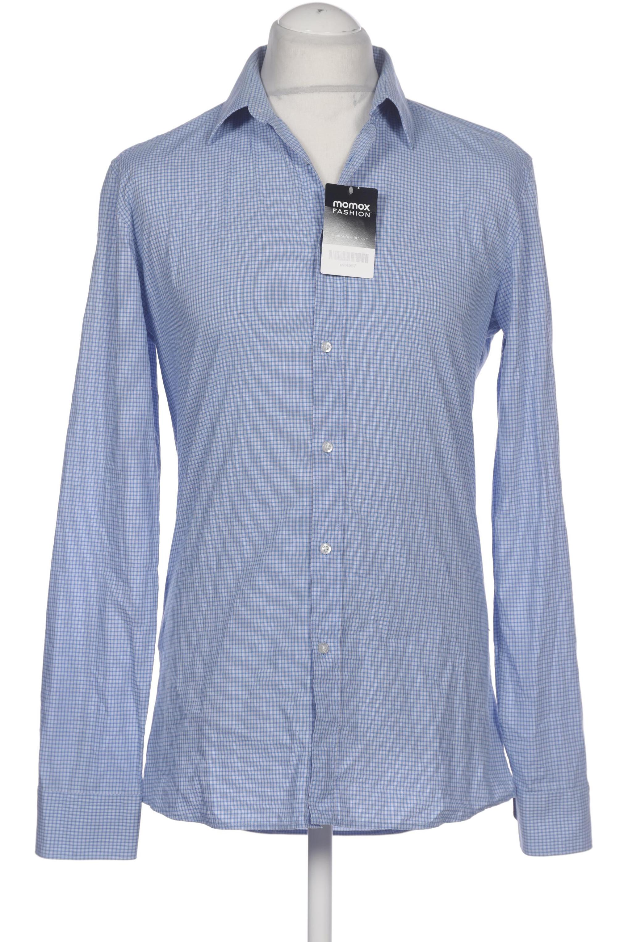 

Hugo by Hugo Boss Herren Hemd, blau, Gr. 48
