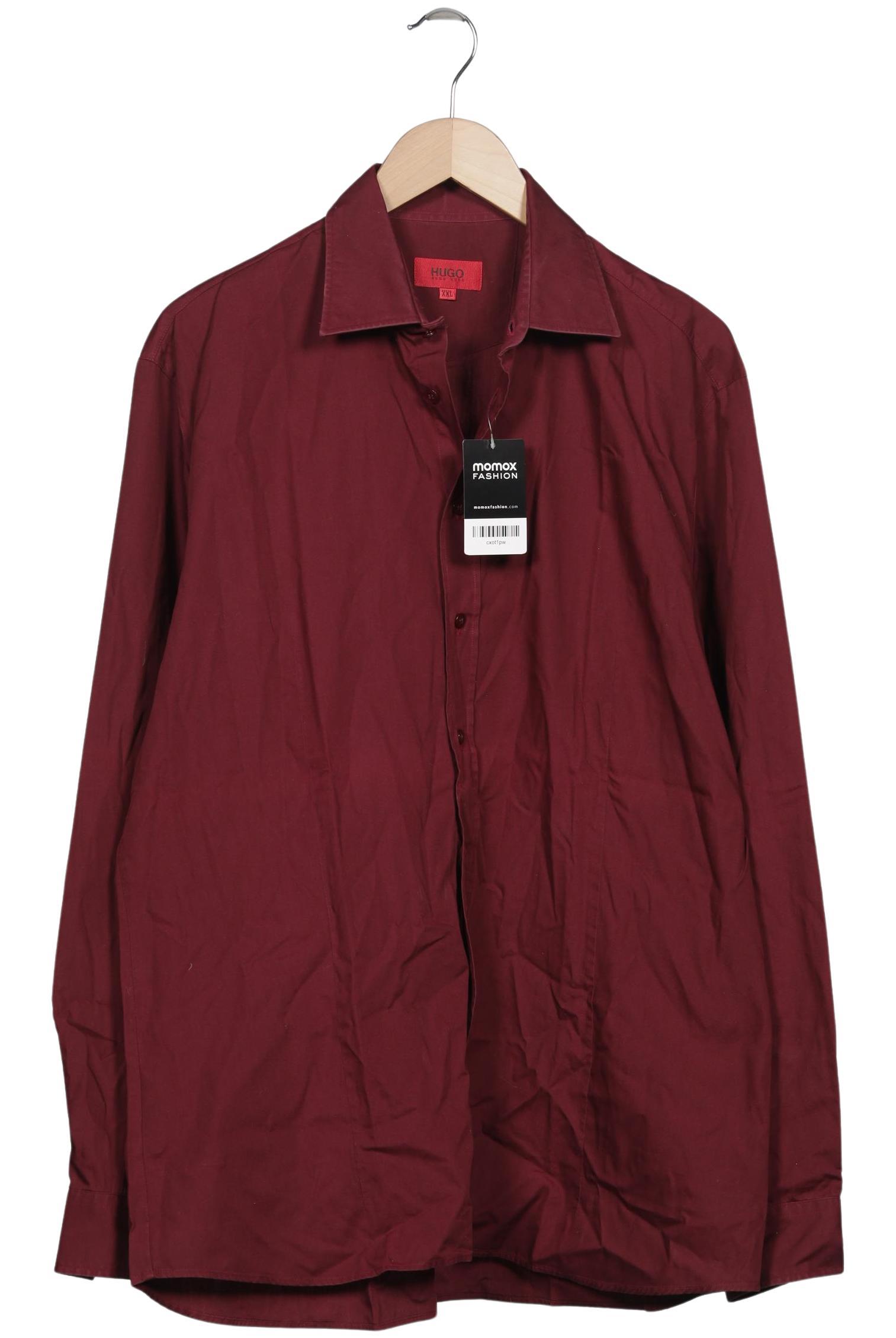 

Hugo by Hugo Boss Herren Hemd, bordeaux, Gr. 56