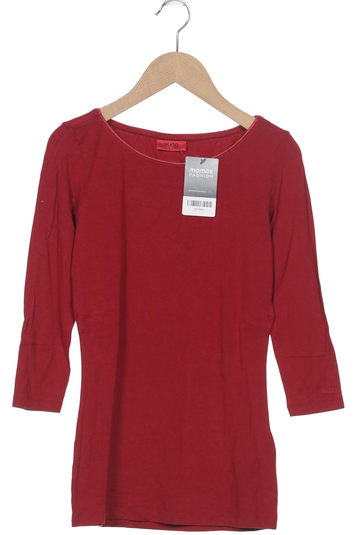 

Hugo by Hugo Boss Damen Langarmshirt, bordeaux, Gr. 34