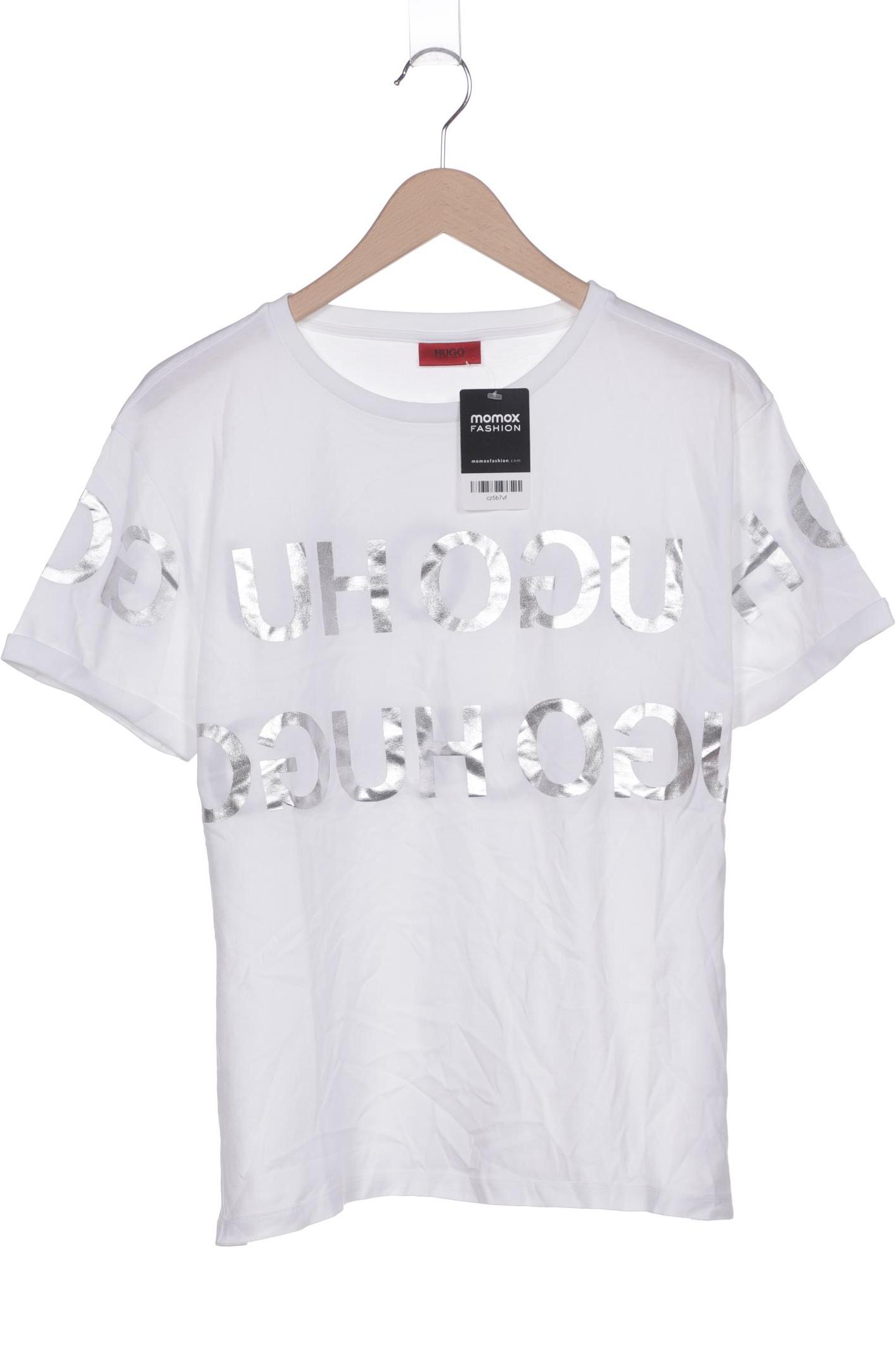 

Hugo by Hugo Boss Damen T-Shirt, weiß, Gr. 36