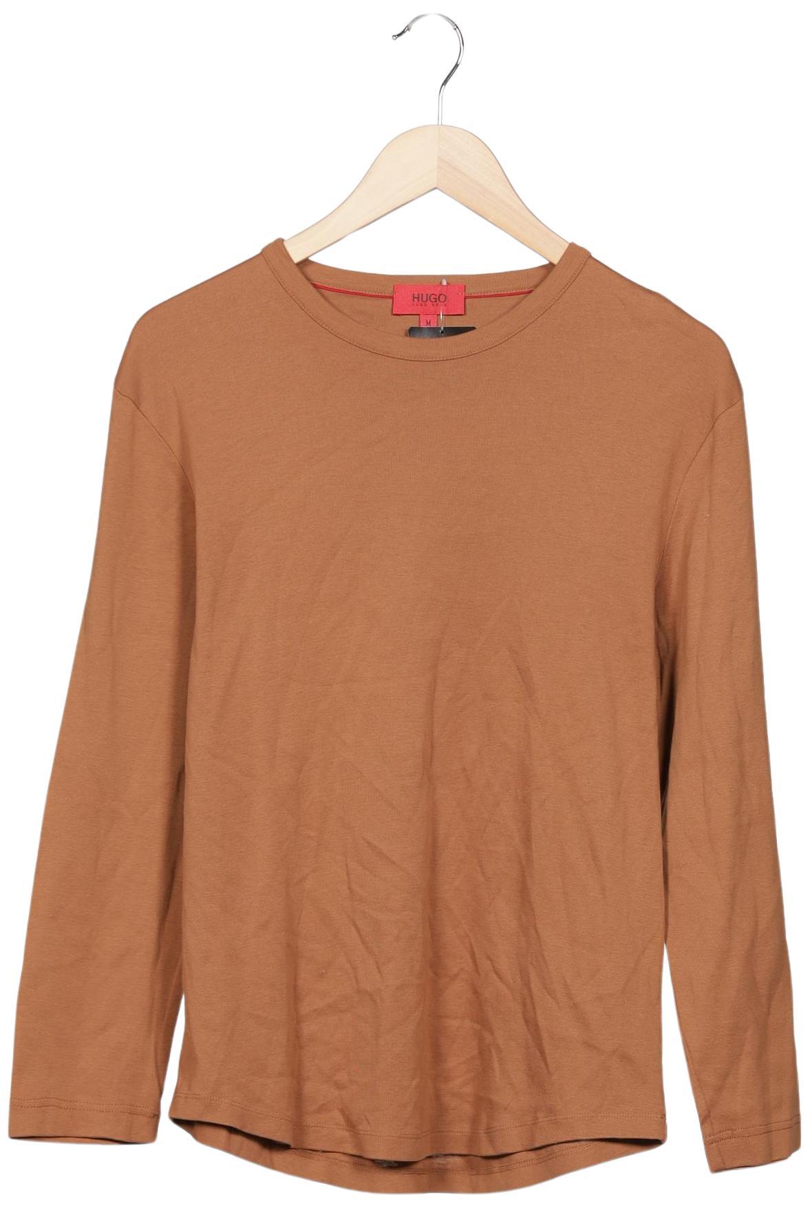 

Hugo by Hugo Boss Damen Langarmshirt, braun, Gr. 38