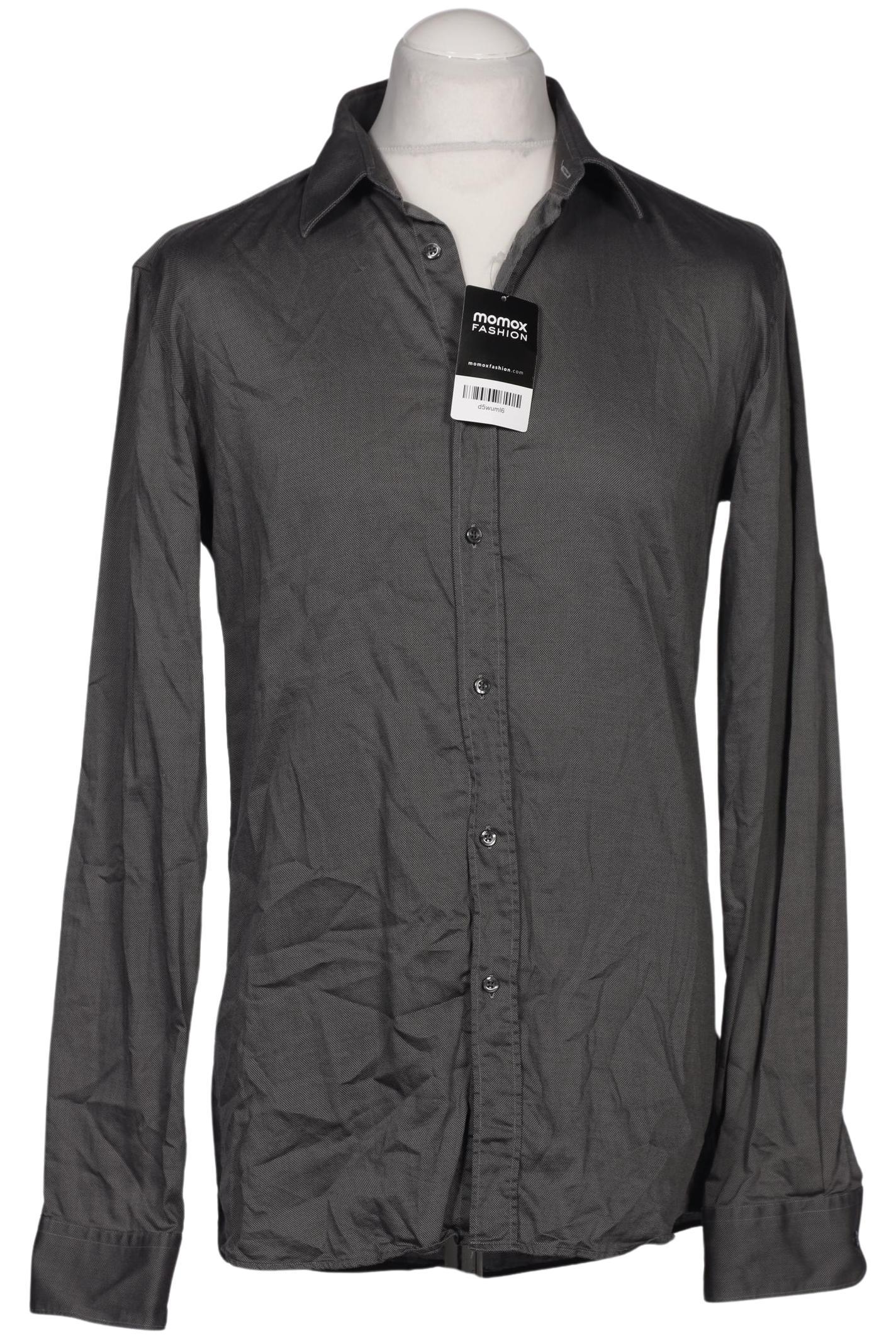 

Hugo by Hugo Boss Herren Hemd, grau, Gr. 52