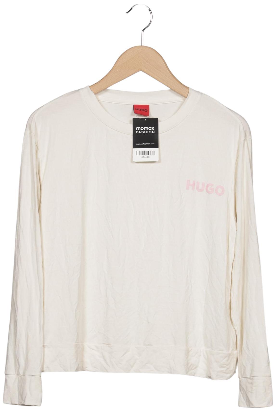 

Hugo by Hugo Boss Damen Langarmshirt, cremeweiß, Gr. 34