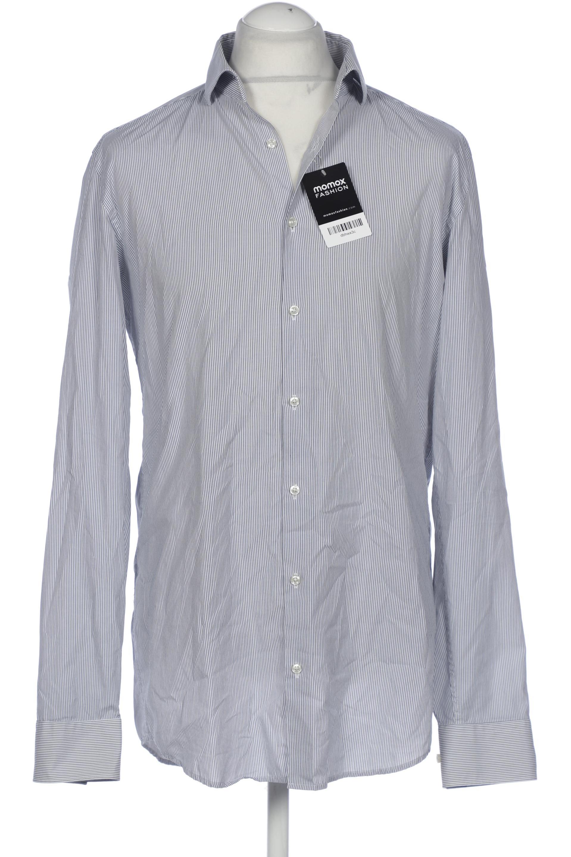 

Hugo by Hugo Boss Herren Hemd, grau, Gr. 52