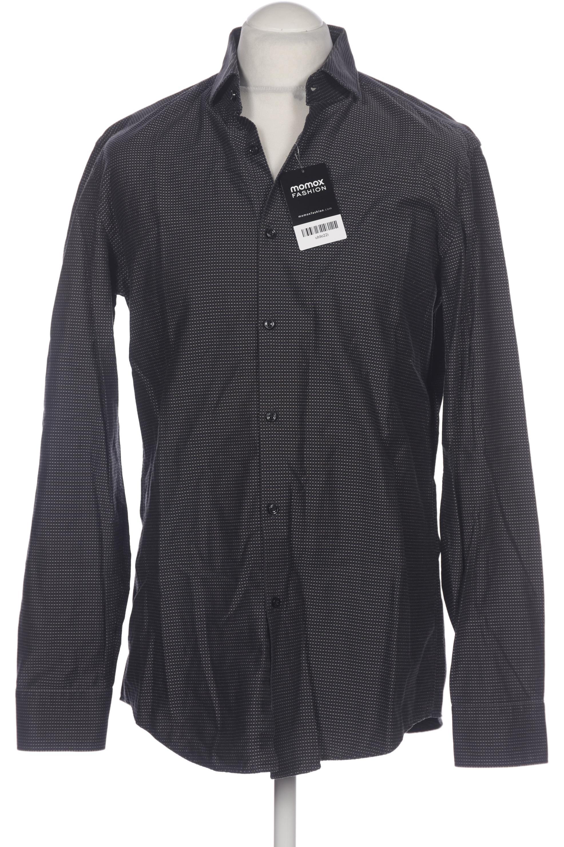 

Hugo by Hugo Boss Herren Hemd, marineblau, Gr. 52