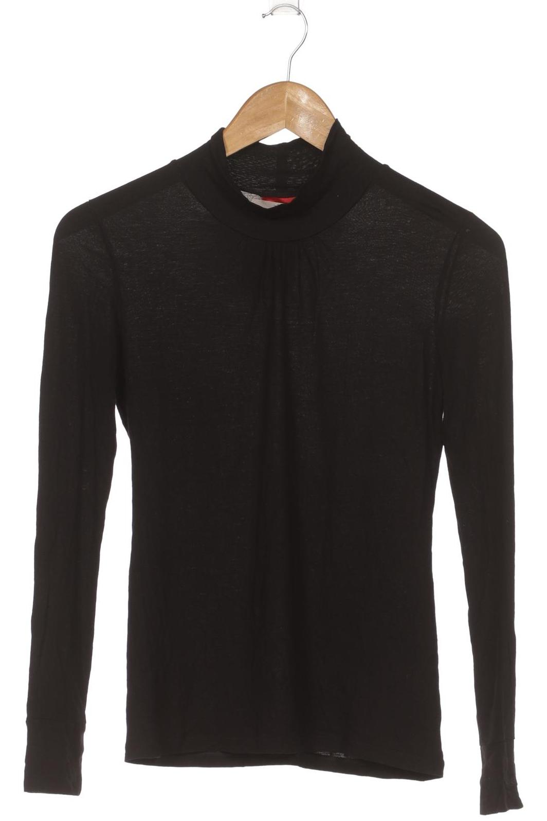 

Hugo by Hugo Boss Damen Langarmshirt, schwarz, Gr. 34
