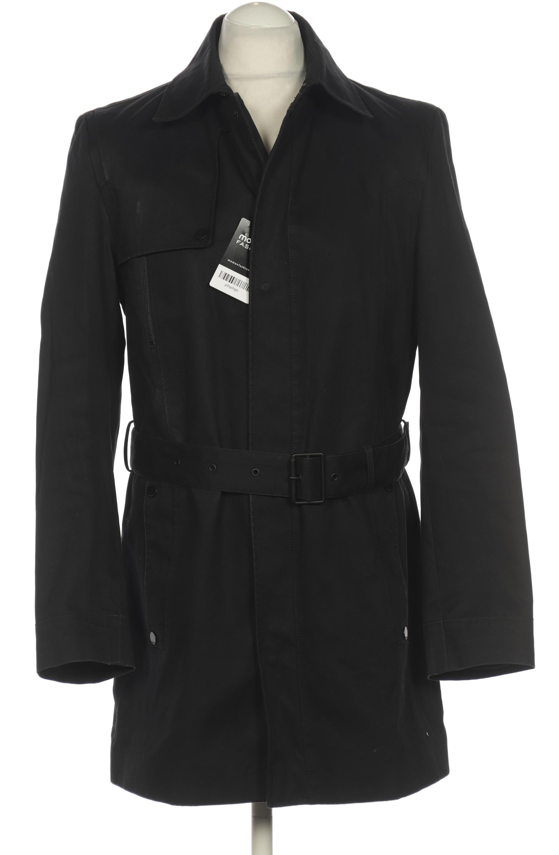 

Hugo by Hugo Boss Herren Mantel, schwarz, Gr. 48