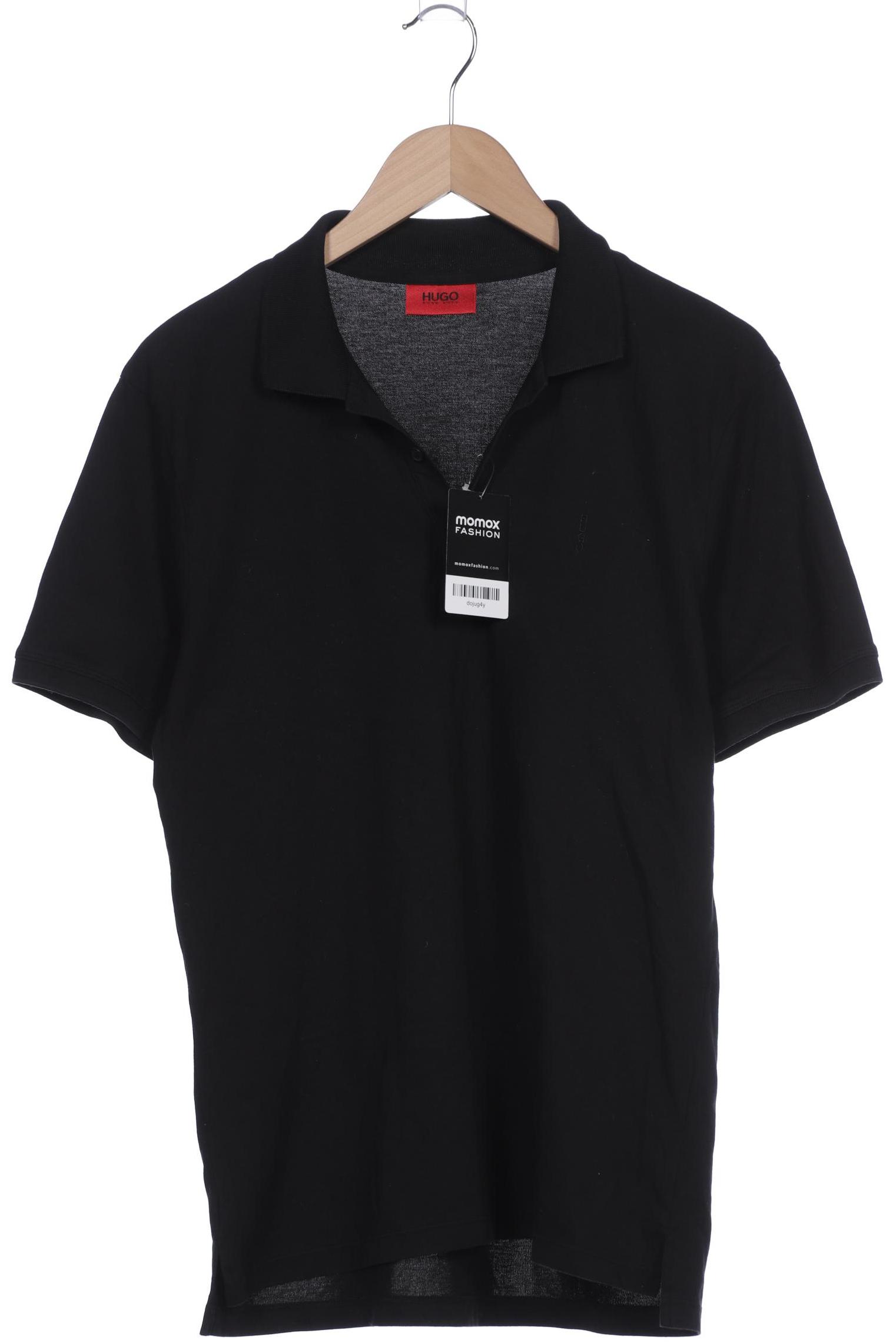 

Hugo by Hugo Boss Herren Poloshirt, schwarz, Gr. 52