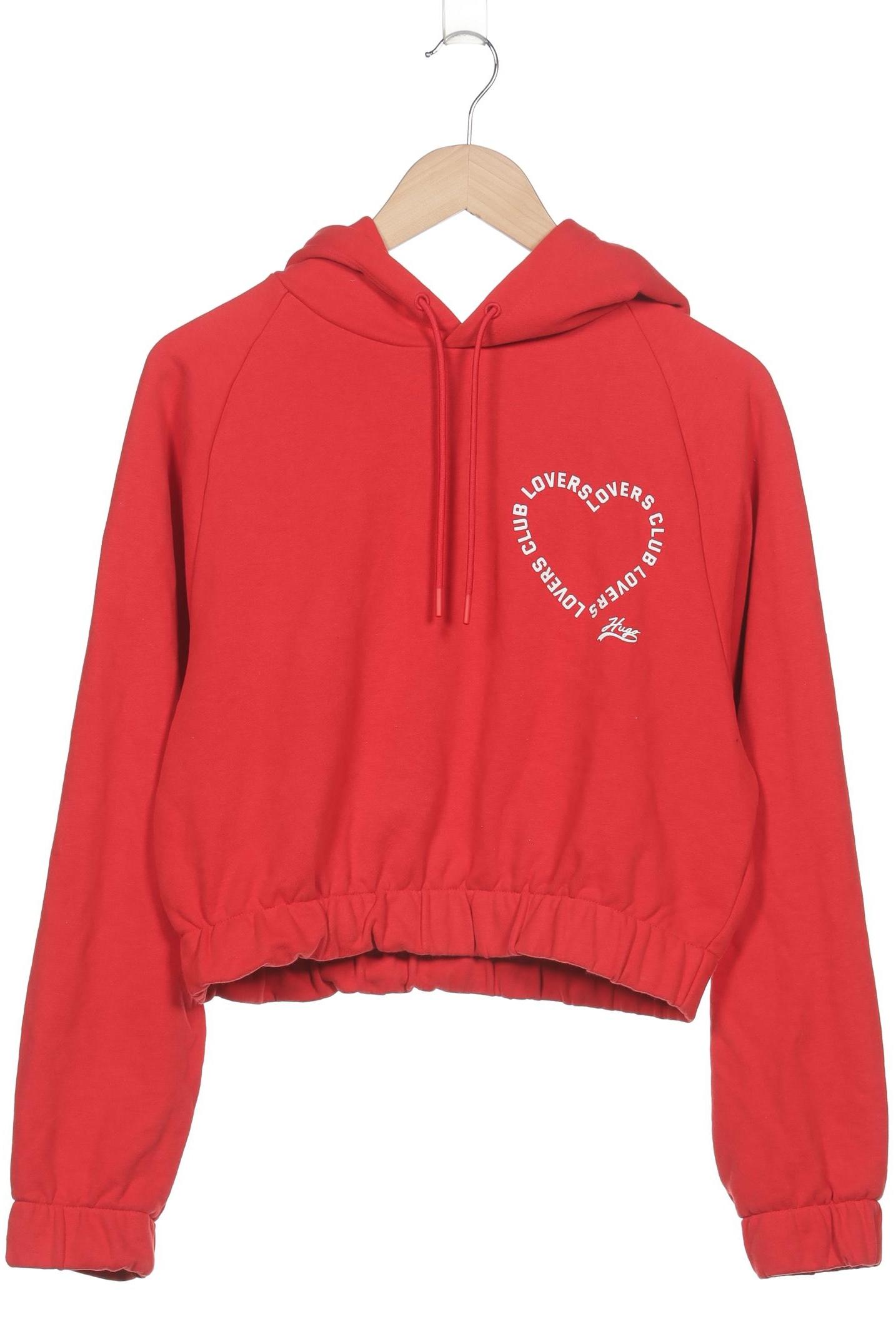 

Hugo by Hugo Boss Damen Kapuzenpullover, rot, Gr. 36