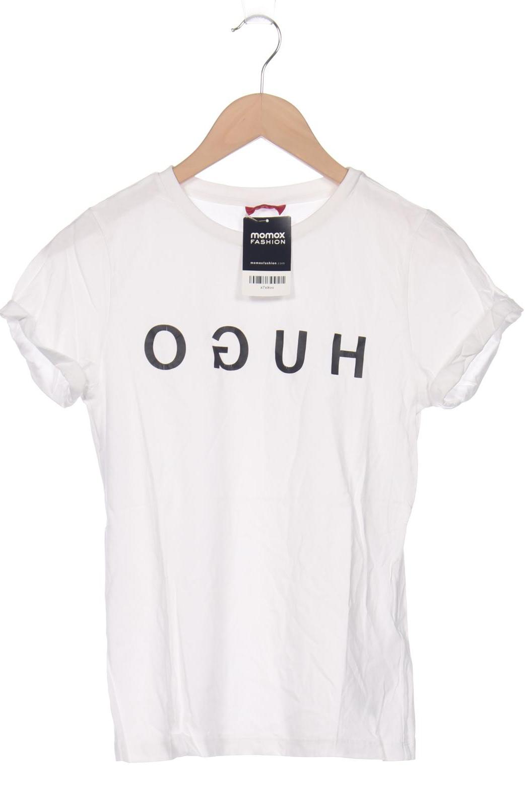 

Hugo by Hugo Boss Damen T-Shirt, weiß, Gr. 36