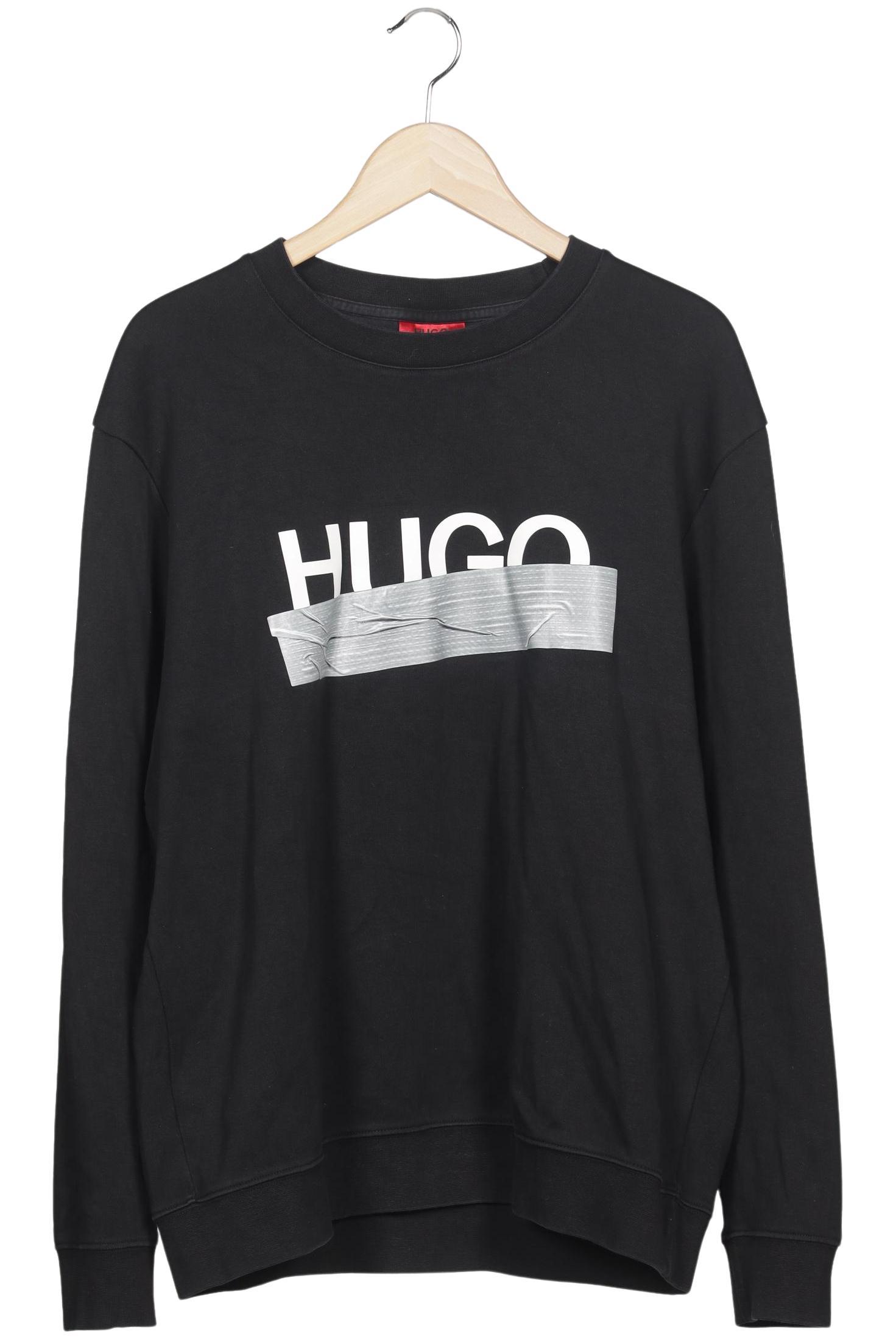 

Hugo by Hugo Boss Herren Sweatshirt, schwarz, Gr. 54