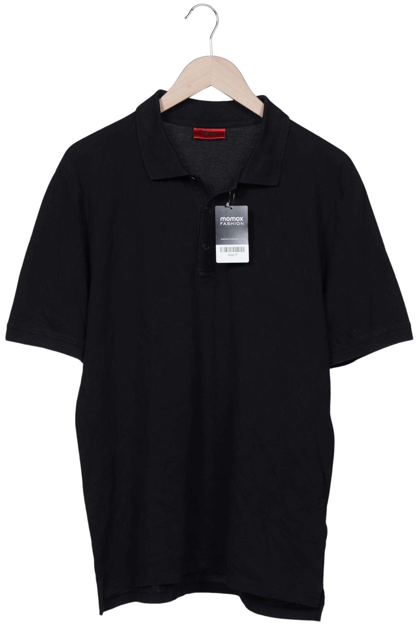 

Hugo by Hugo Boss Herren Poloshirt, schwarz, Gr. 56