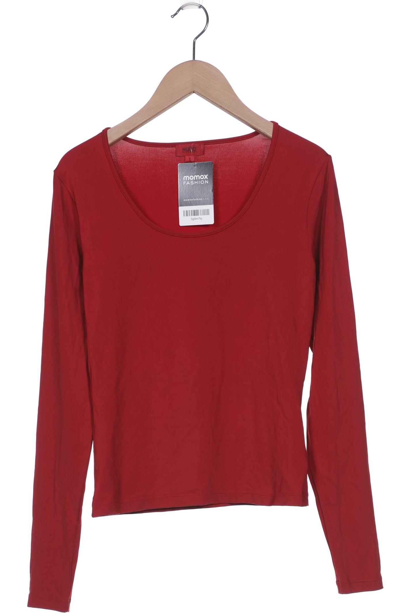 

Hugo by Hugo Boss Damen Langarmshirt, rot, Gr. 36