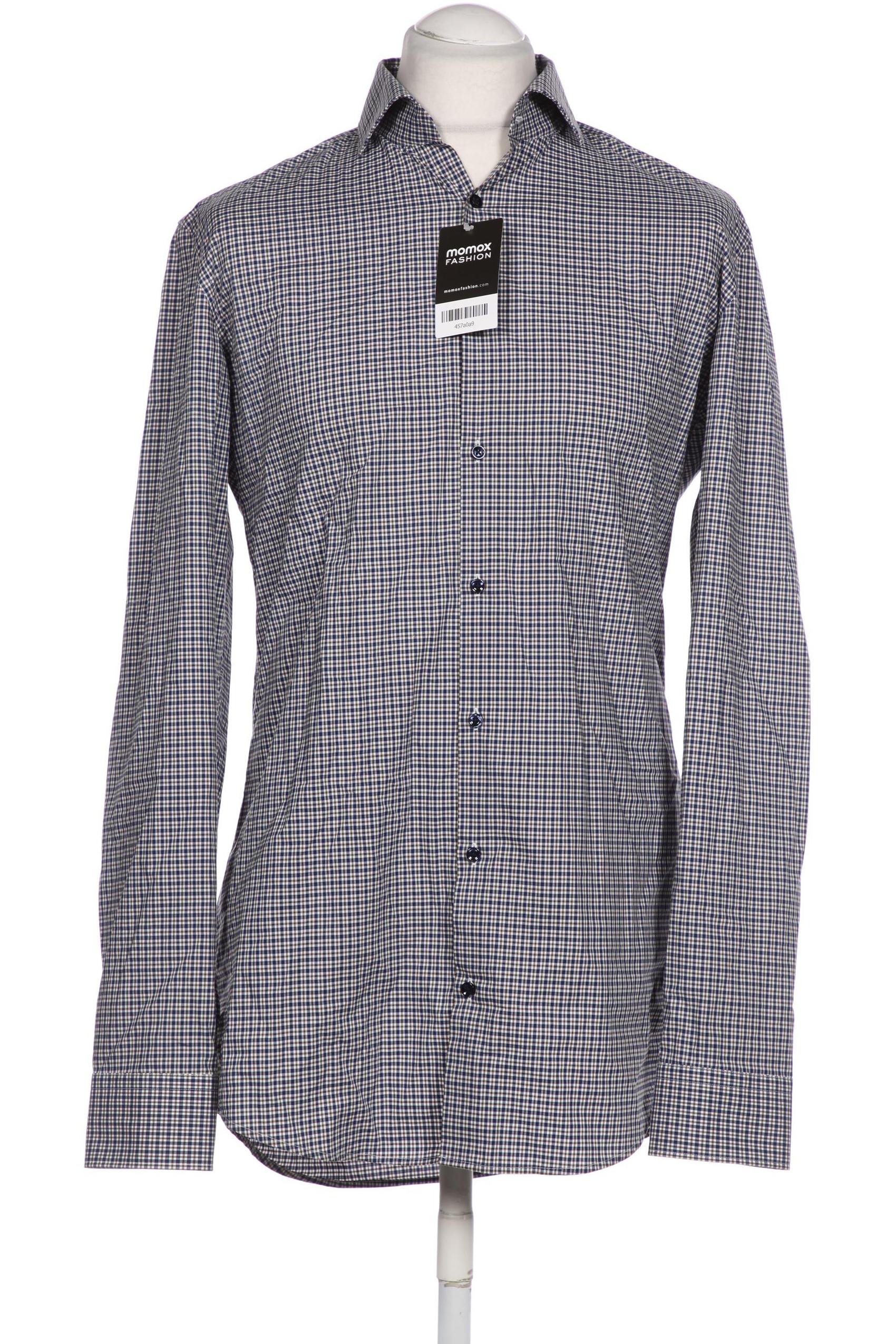 

Hugo by Hugo Boss Herren Hemd, blau, Gr. 52
