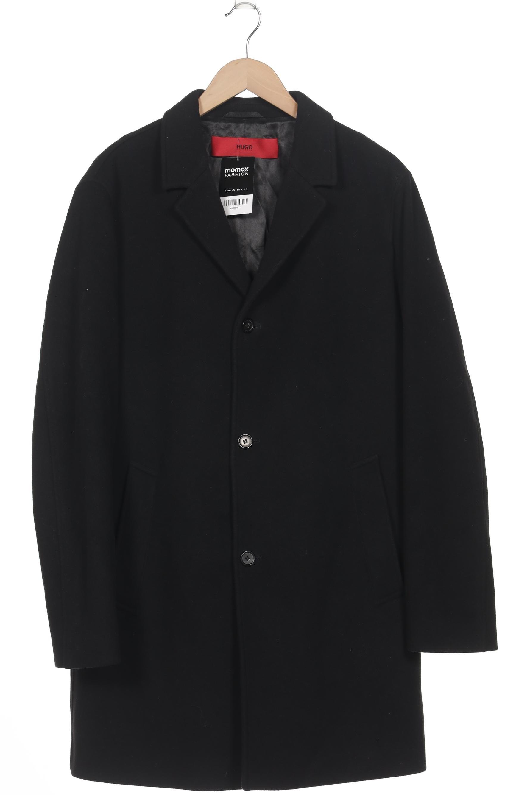 

Hugo by Hugo Boss Herren Mantel, schwarz, Gr. 52