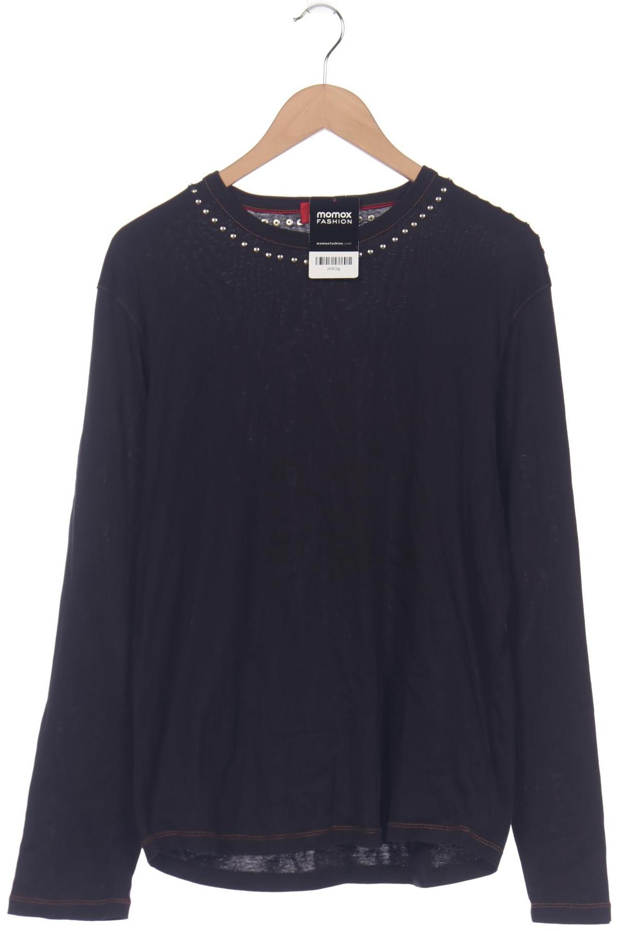 

Hugo by Hugo Boss Damen Langarmshirt, schwarz, Gr. 44