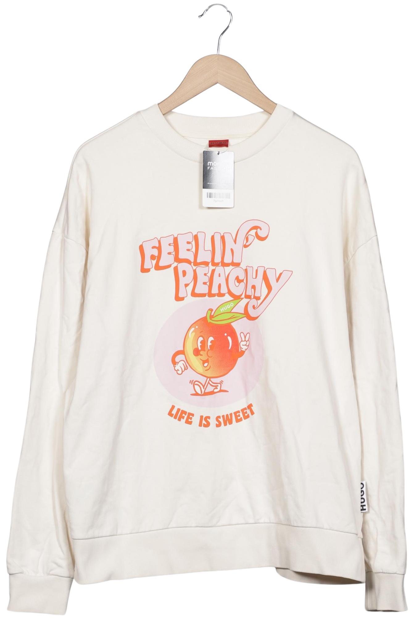 

Hugo by Hugo Boss Damen Sweatshirt, cremeweiß, Gr. 36