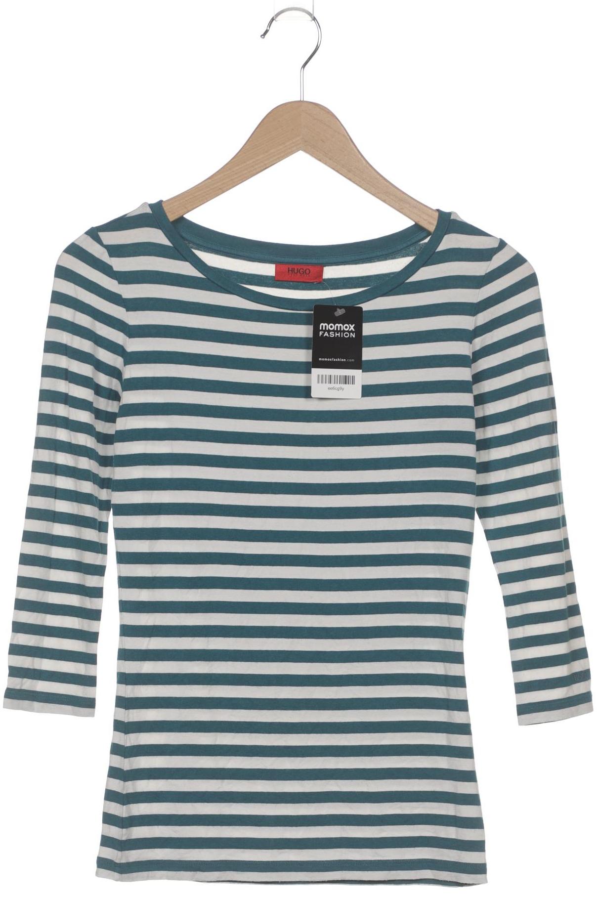 

Hugo by Hugo Boss Damen Langarmshirt, türkis, Gr. 36
