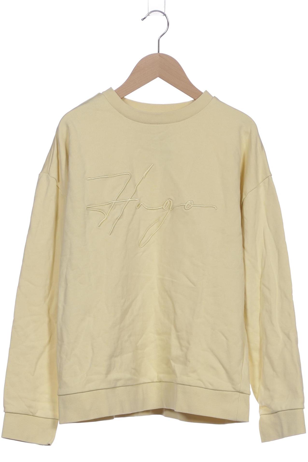 

Hugo by Hugo Boss Damen Sweatshirt, gelb, Gr. 36