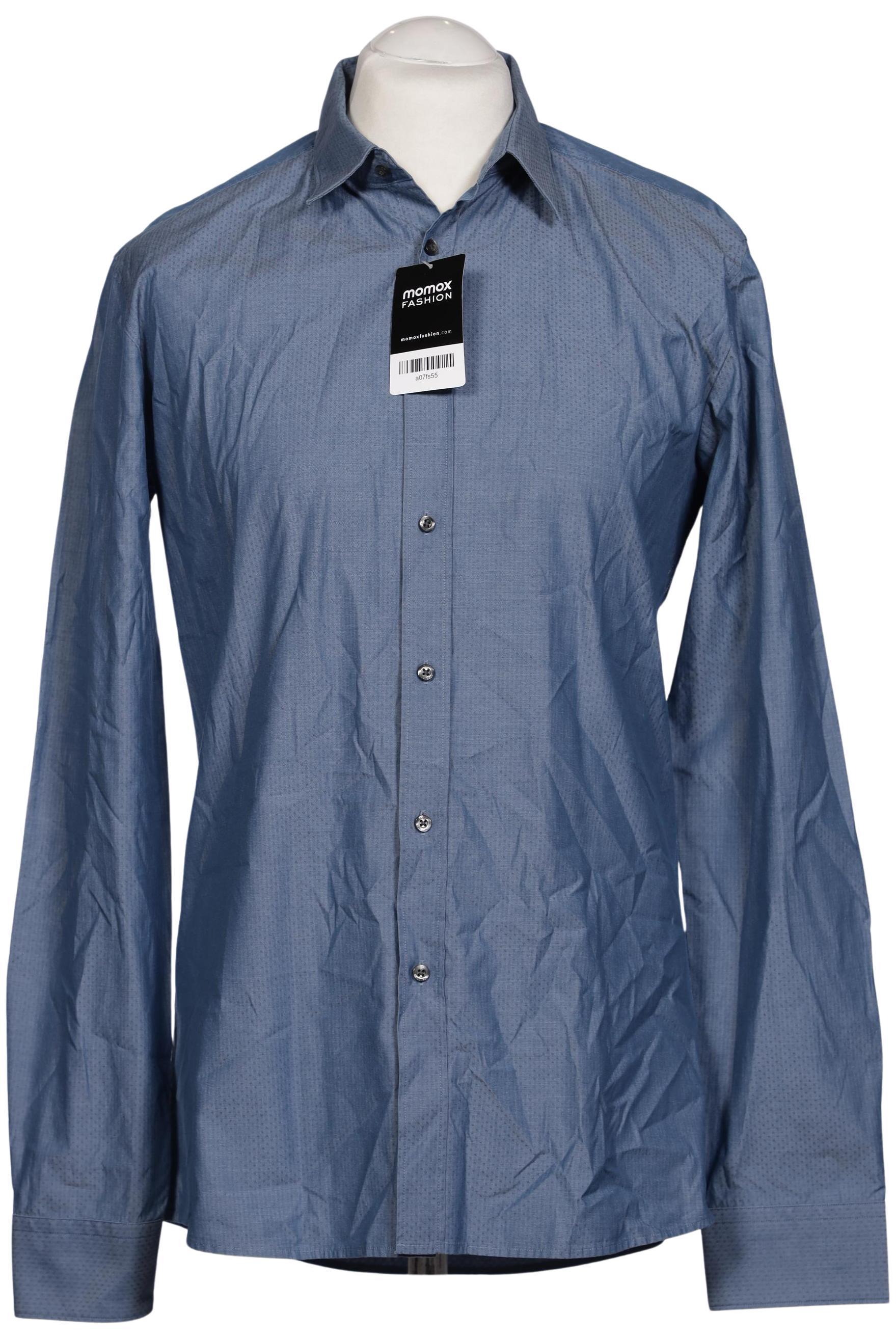 

Hugo by Hugo Boss Herren Hemd, blau, Gr. 52