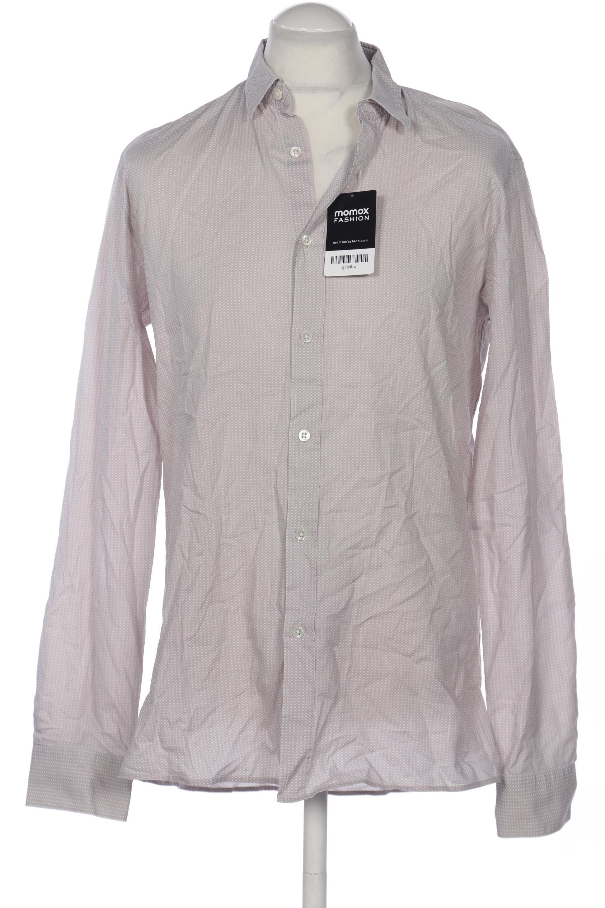

Hugo by Hugo Boss Herren Hemd, beige, Gr. 52
