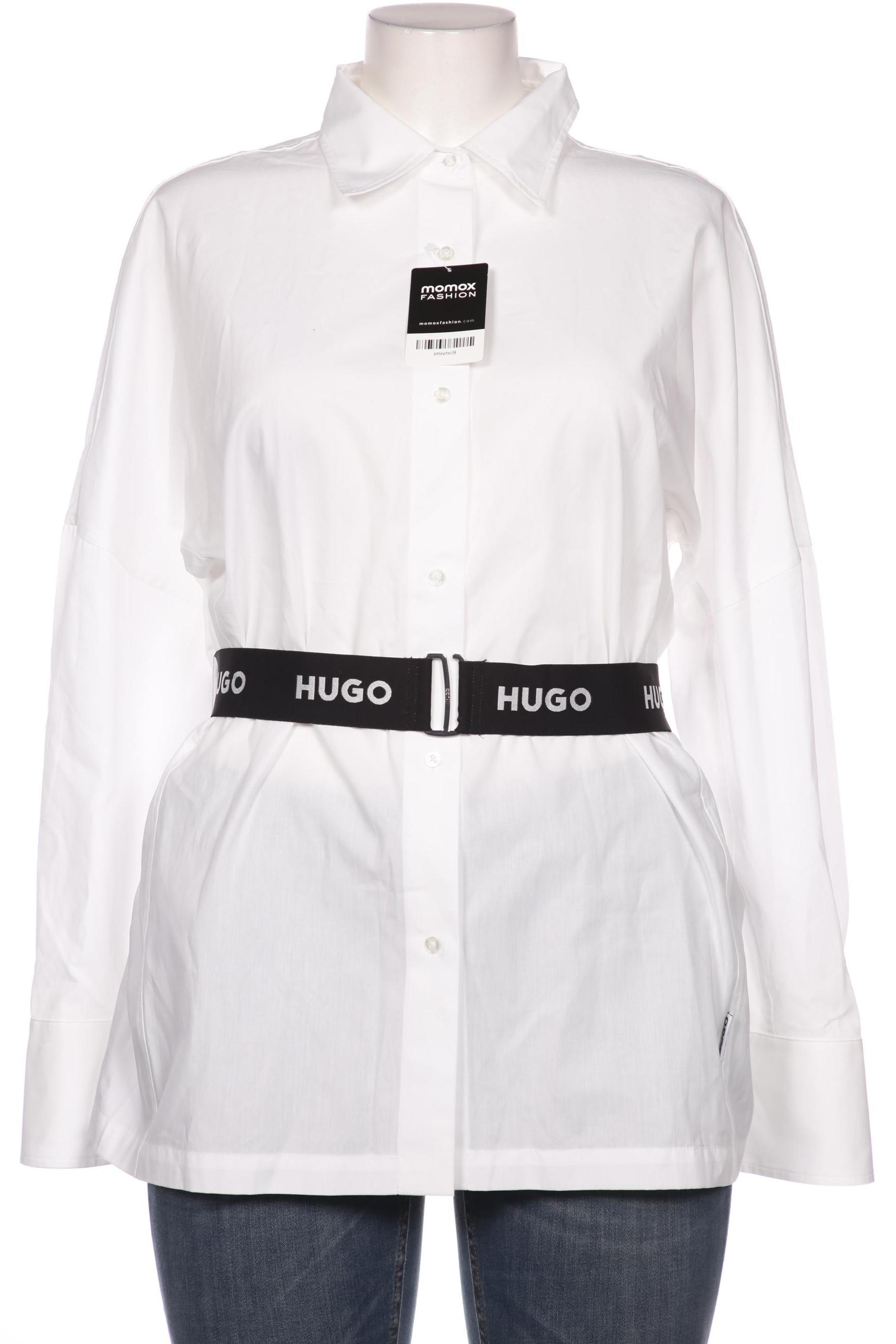 

Hugo by Hugo Boss Damen Bluse, weiß, Gr. 42