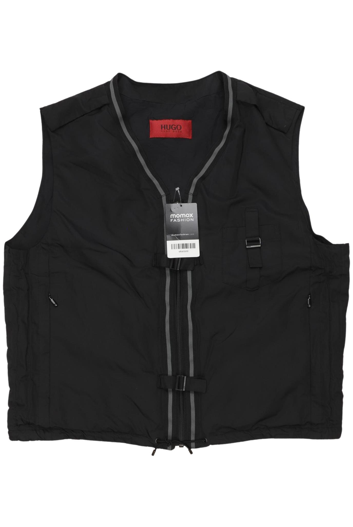 

Hugo by Hugo Boss Herren Weste, schwarz, Gr. 48